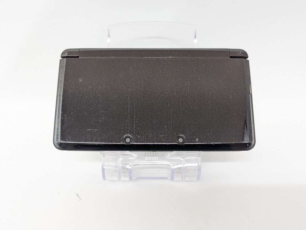 B7117 Nintendo 3DS console Cosmo Black Japan w/box pen stand adapter fx