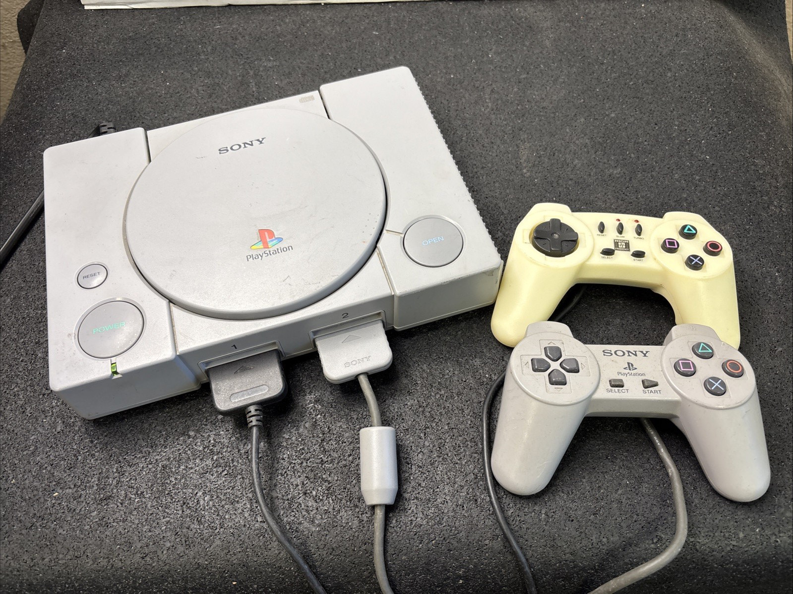 Sony PlayStation / PS1 – SCPH-5501 Gray Console + MORE (TESTED & WORKING)