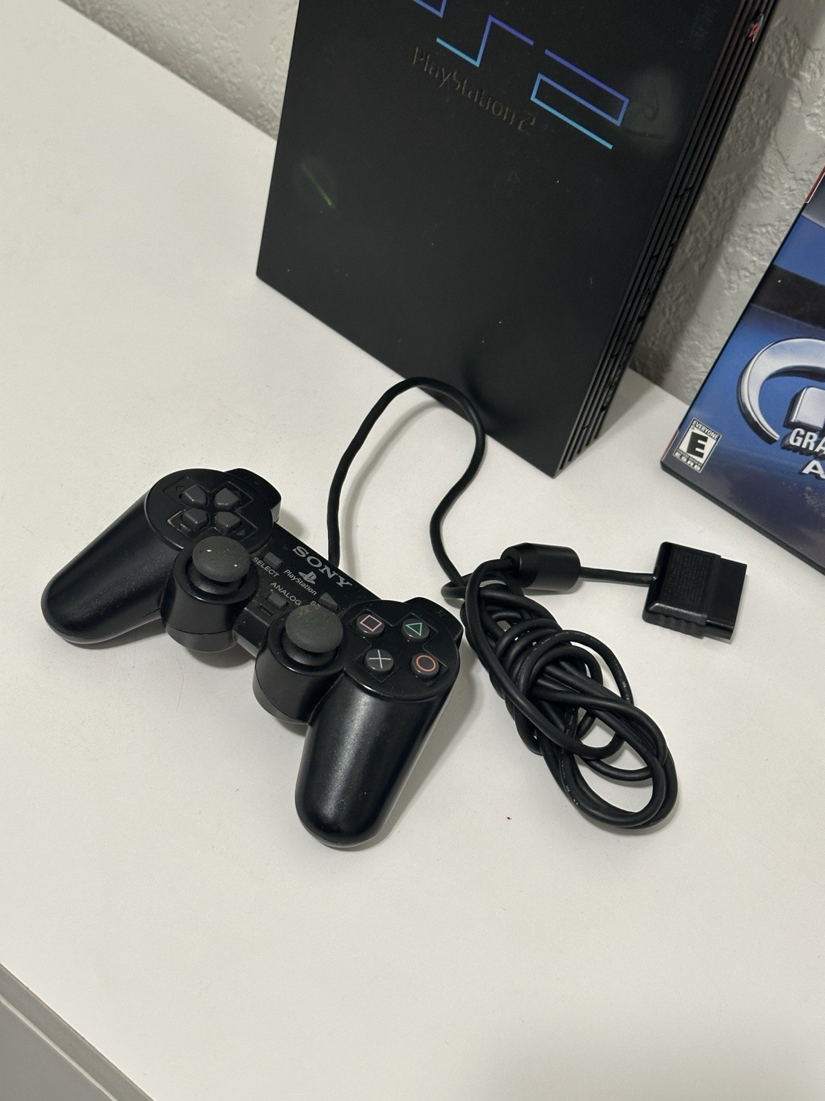 Tested Playstation 2 PS2 Bundle With Controller And Gran Turismo 3 A-Spec