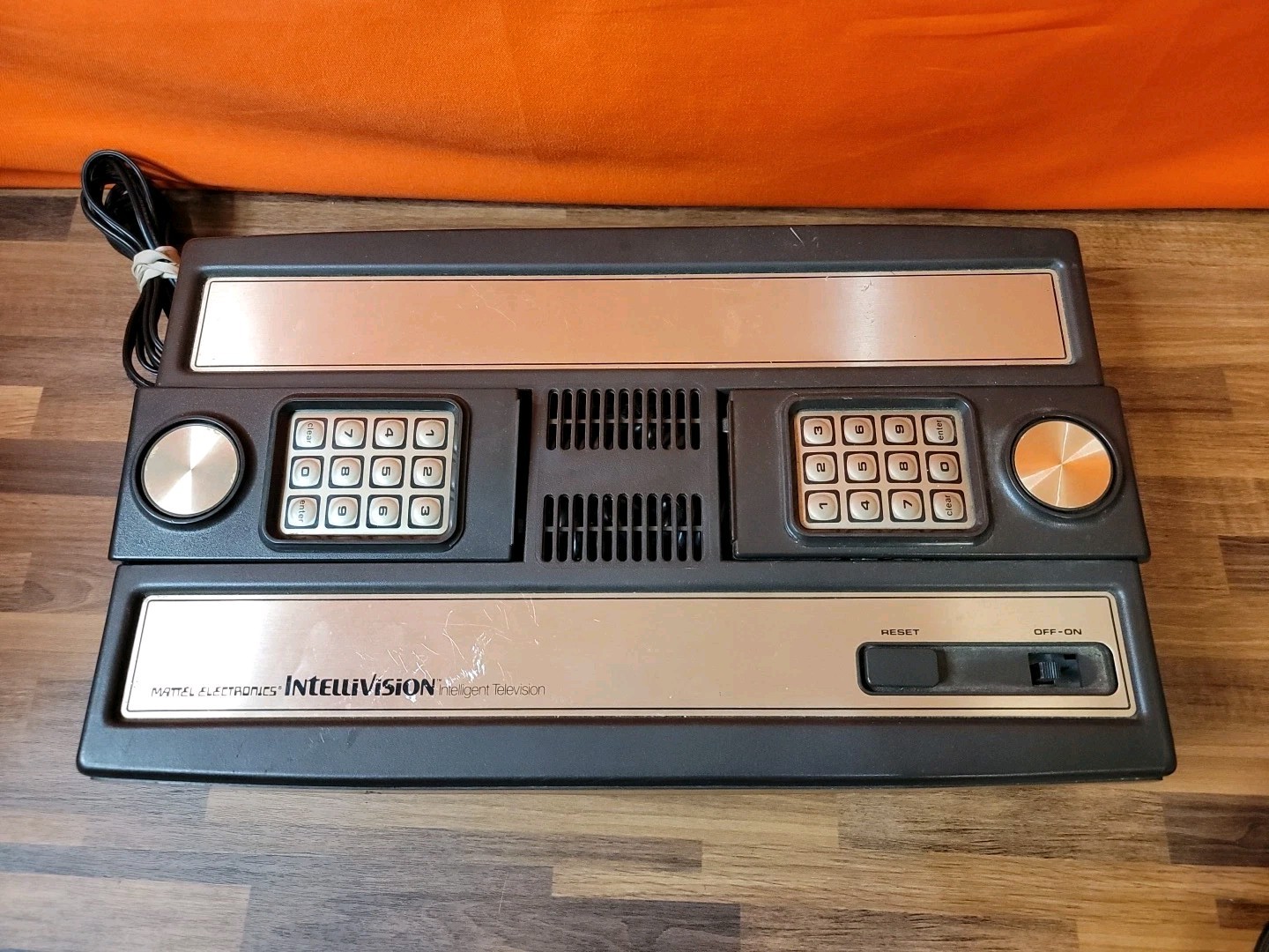 Vintage Mattel Intellivision Video Game Console Only Model 2609 ~ Tested & Works