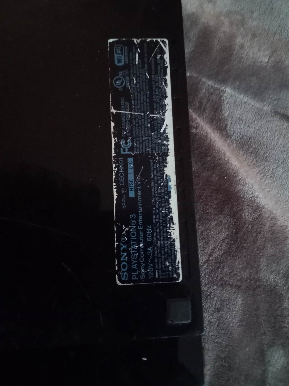 Sony PlayStation 3 Console only for part