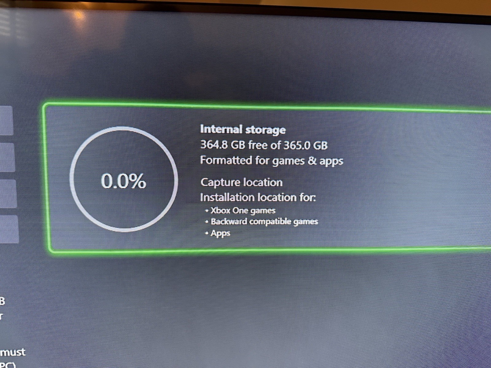 Microsoft Xbox One Model 1540 365GB Black Gaming Console with Controller