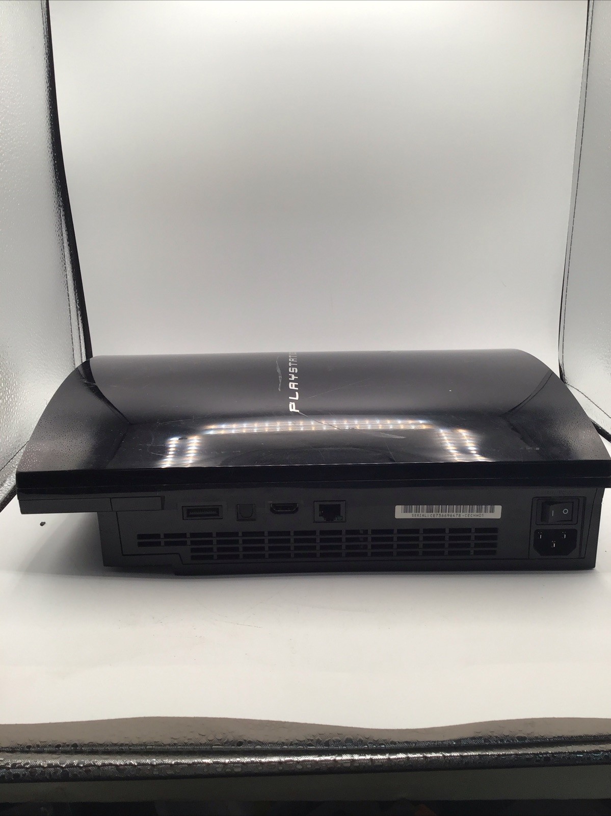 Factory Reset Sony PlayStation 3 PS3 Fat Console CECHH01 HDMI Tested No Cables