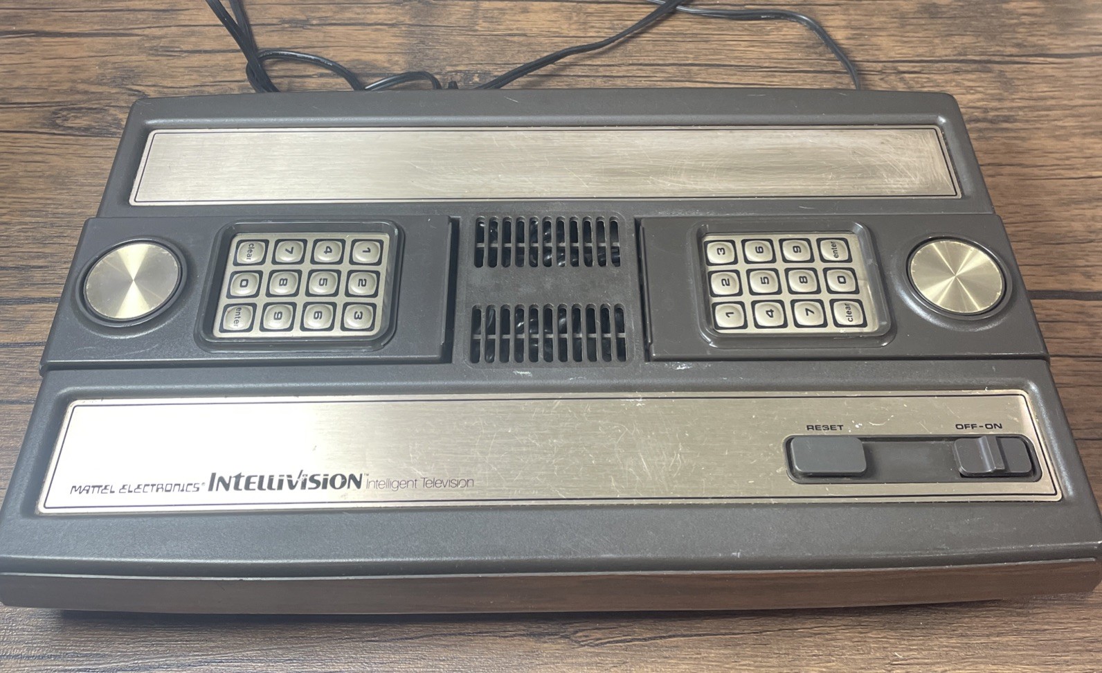 Mattel Electronics Intellivision Video Game Console – Parts Only Vintage