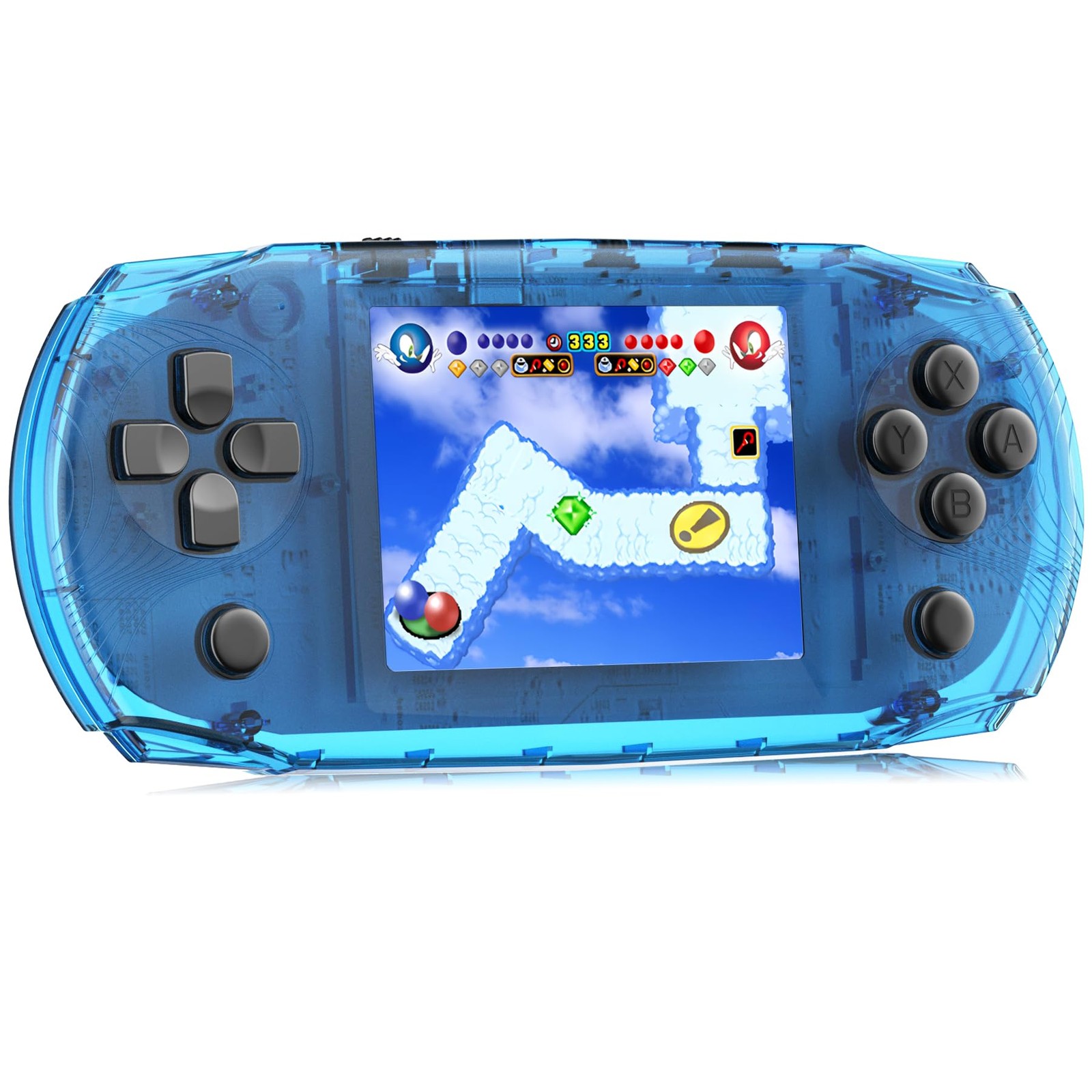 3.2″ IPS Large Screen Handheld Game Console for Kids Preloaded 100 Retro Vide…