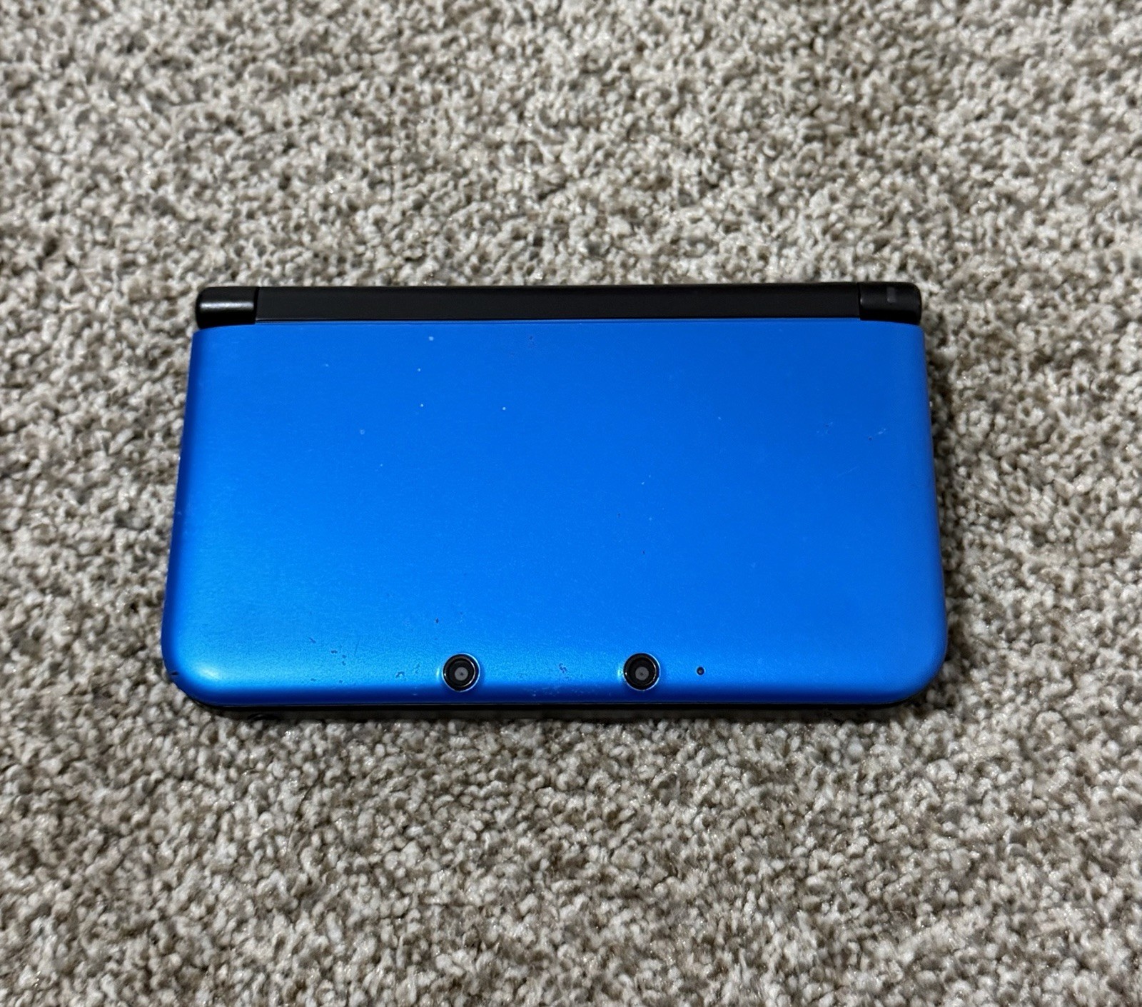 Nintendo 3DS XL Blue & Black Console System Handheld Authentic Tested US