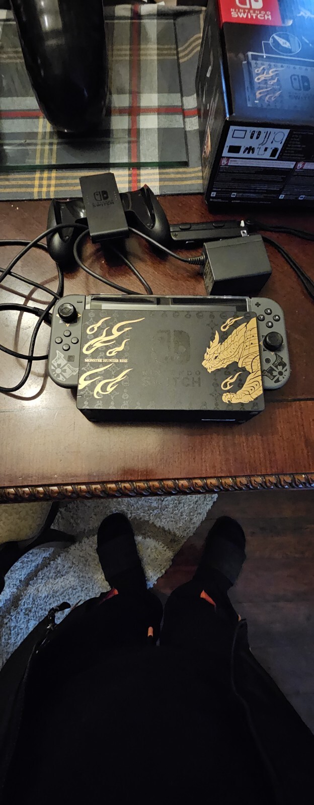Nintendo Switch Monster Hunter Rise Deluxe Edition Console