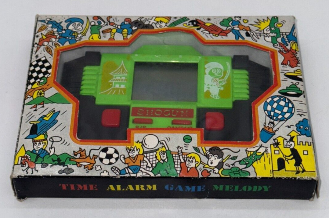 SHOGUN – LCD Game & Watch Portable Console – 1990’s – DEADSTOCK – BOXED