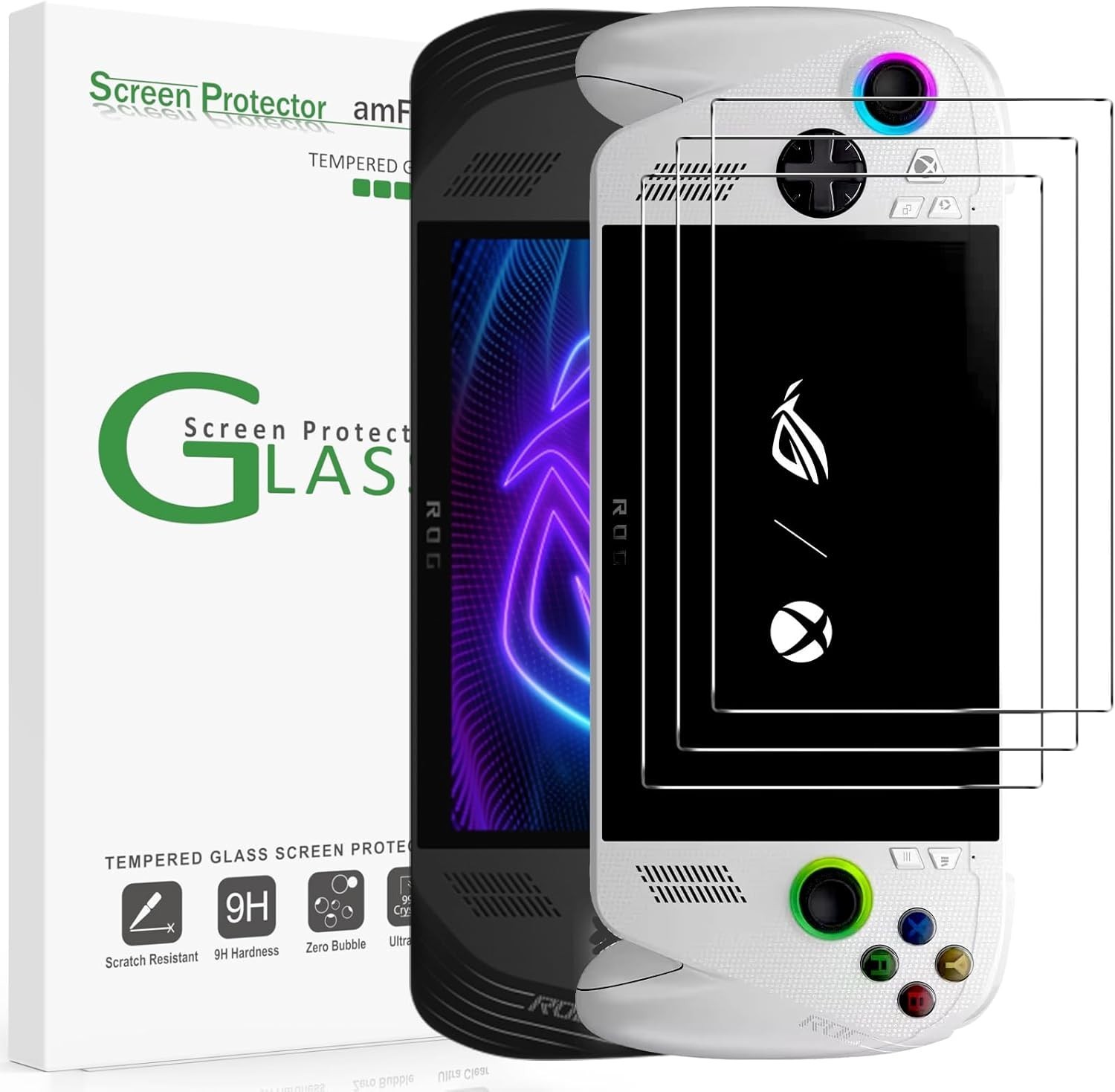 3 Pack Screen Protector for ASUS ROG Xbox Ally X/ROG Xbox Ally 2025 / ROG All…