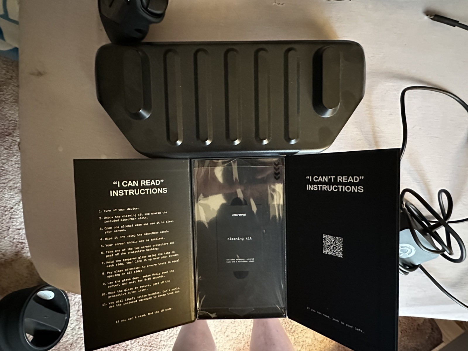 Limited Edition Smoky Translucent Steam Deck Oled 1 TB w/Valve Dock, Killswitch
