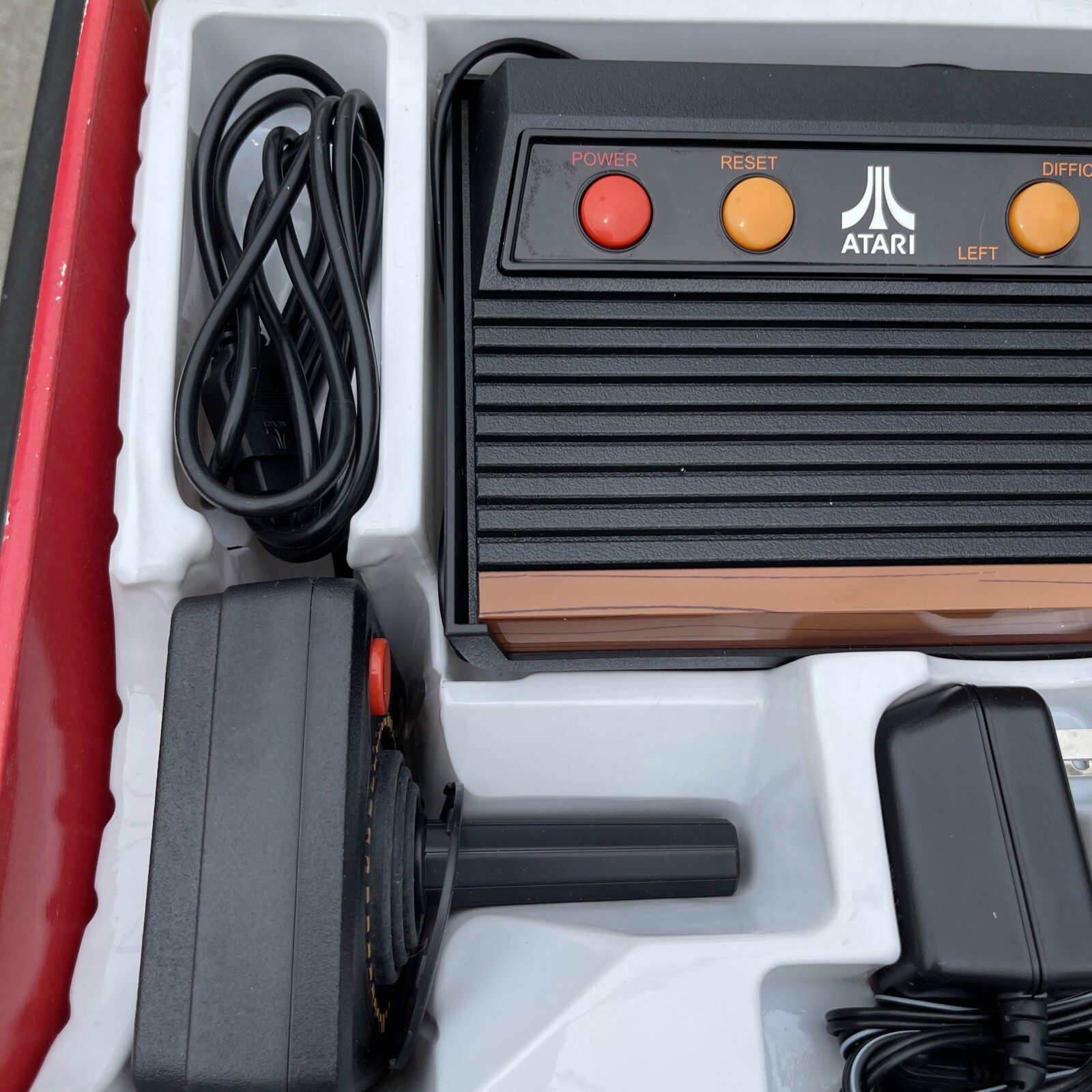 ATARI Flashback 2 Plug&Play TV Atari 2600 Black Console 2Controllers Clean/Works