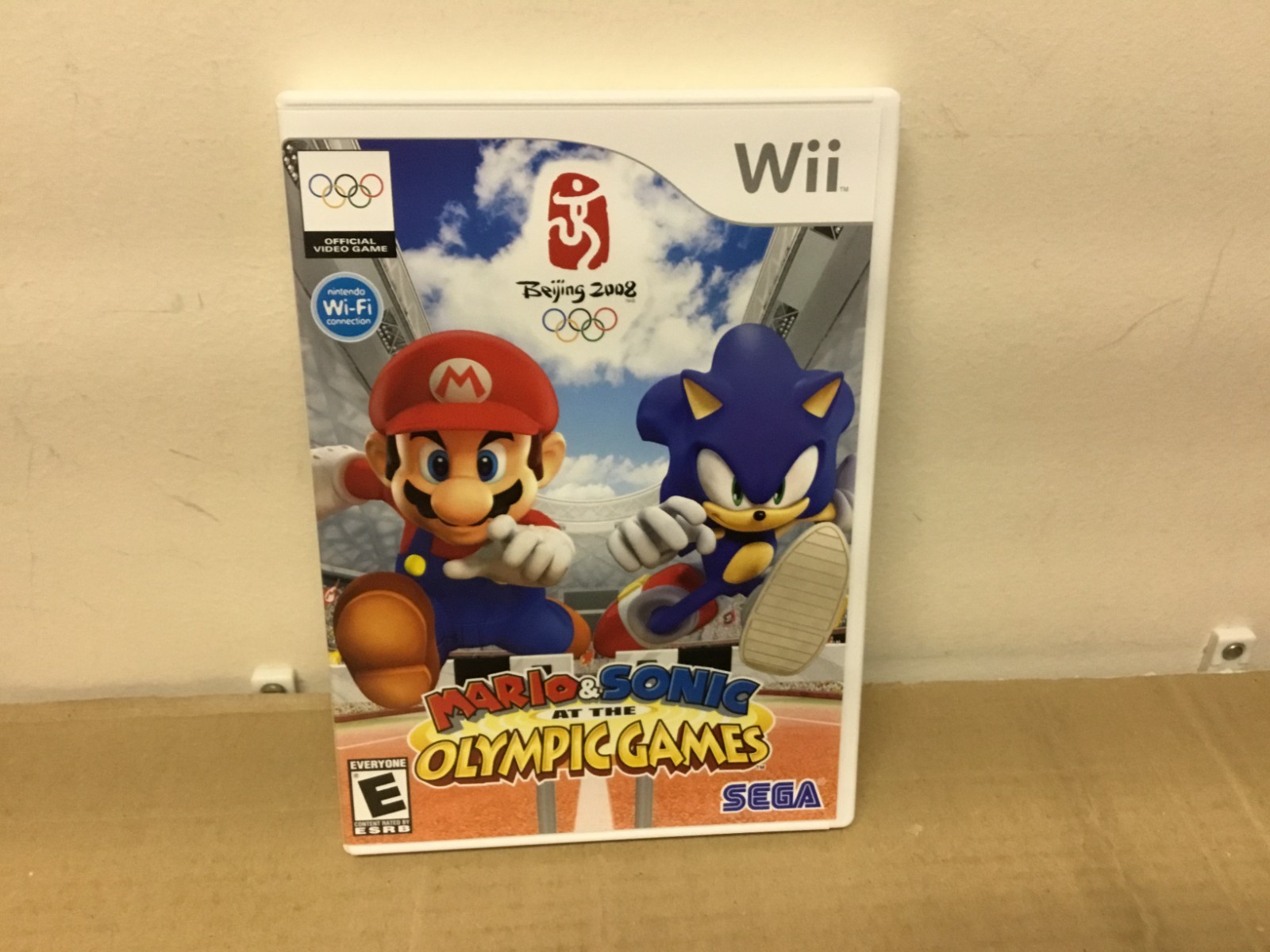 Used Nintendo Wii Disc – Mario & Sonic At The Olympic Games Beijing 2008 w/ Book