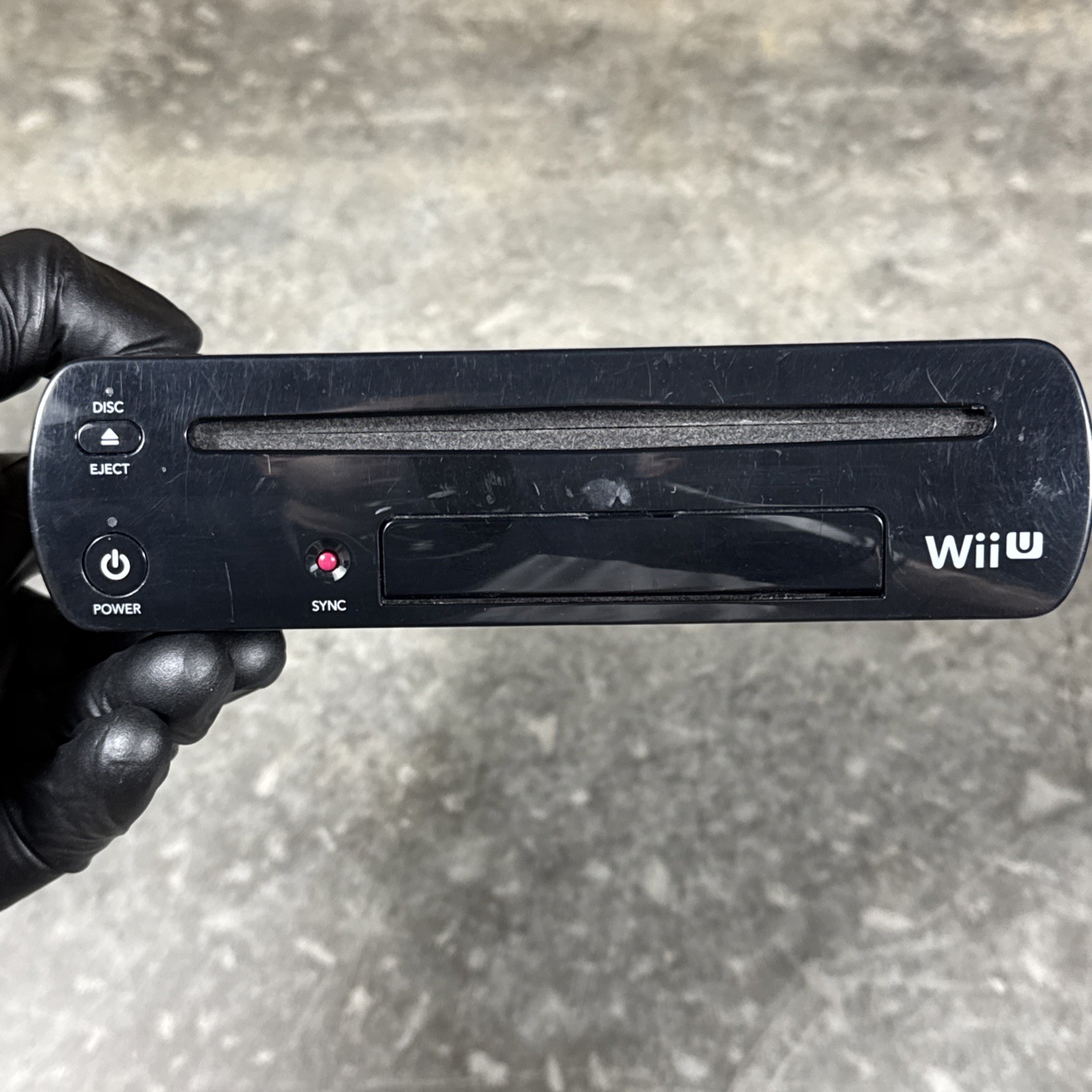 Nintendo Wii U 32GB Console (WUP-101) Gamepad Bundle + OEM Cables Tested Working