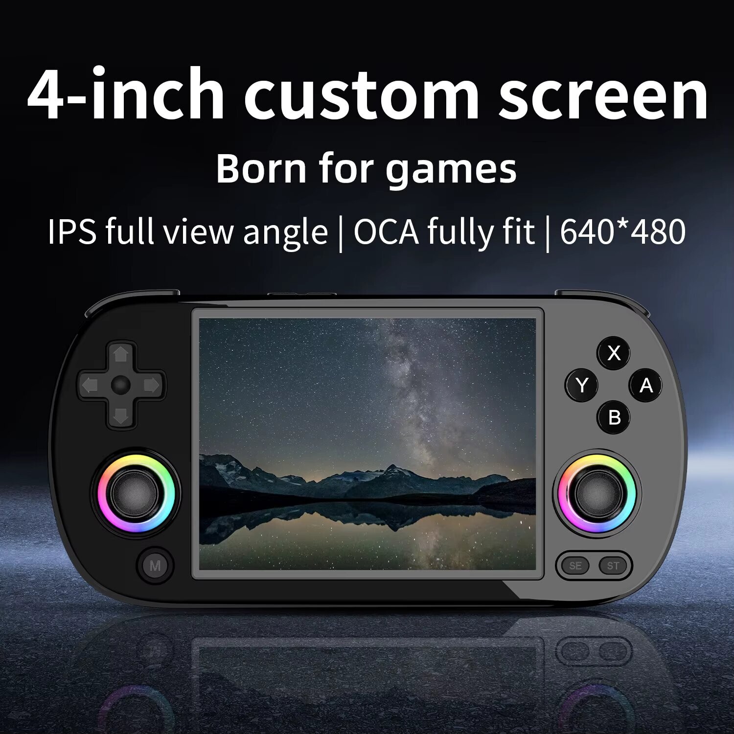 Handheld Game Console System 3D IPS 3200mAh Retro Video Gaming Portable Player
