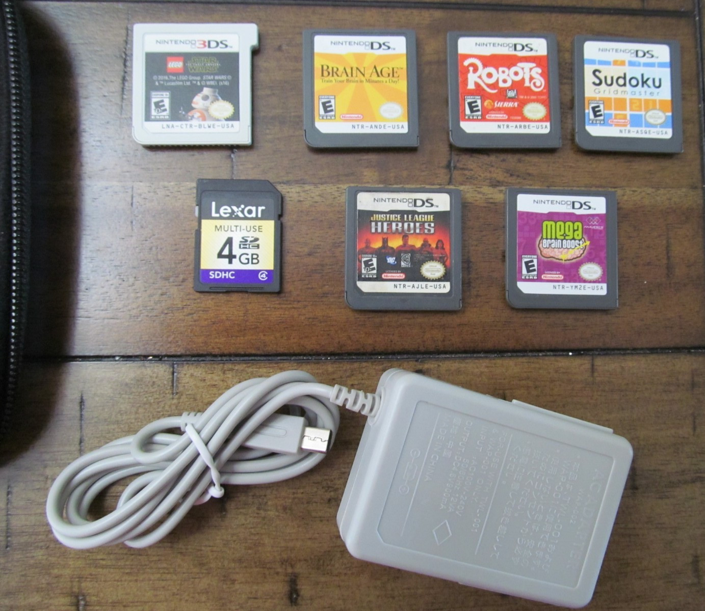 Nintendo 2DS Handheld Game Console Bundle Red White