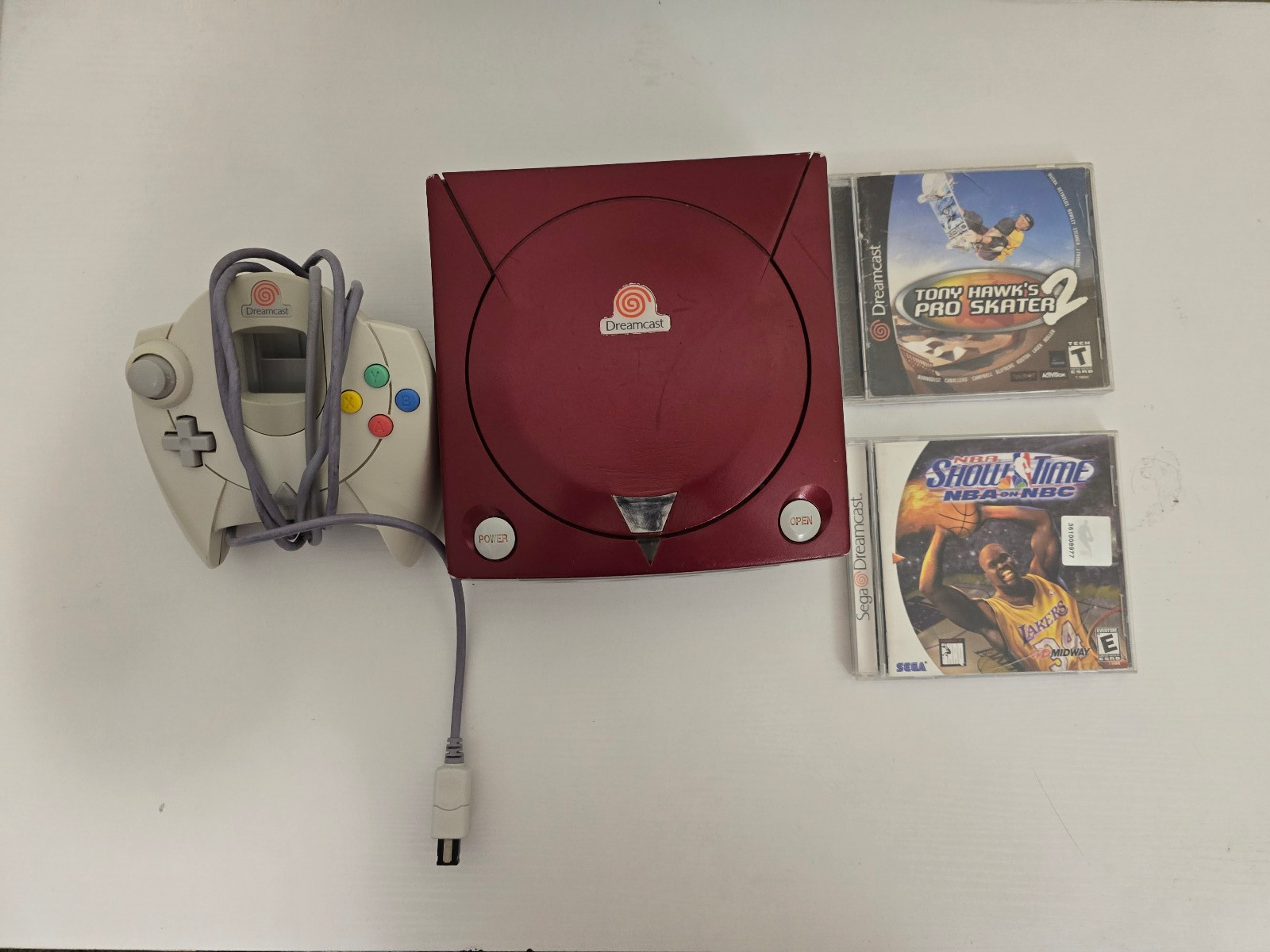 Sega Dreamcast Console with 2 Games and Controller *Please Read*