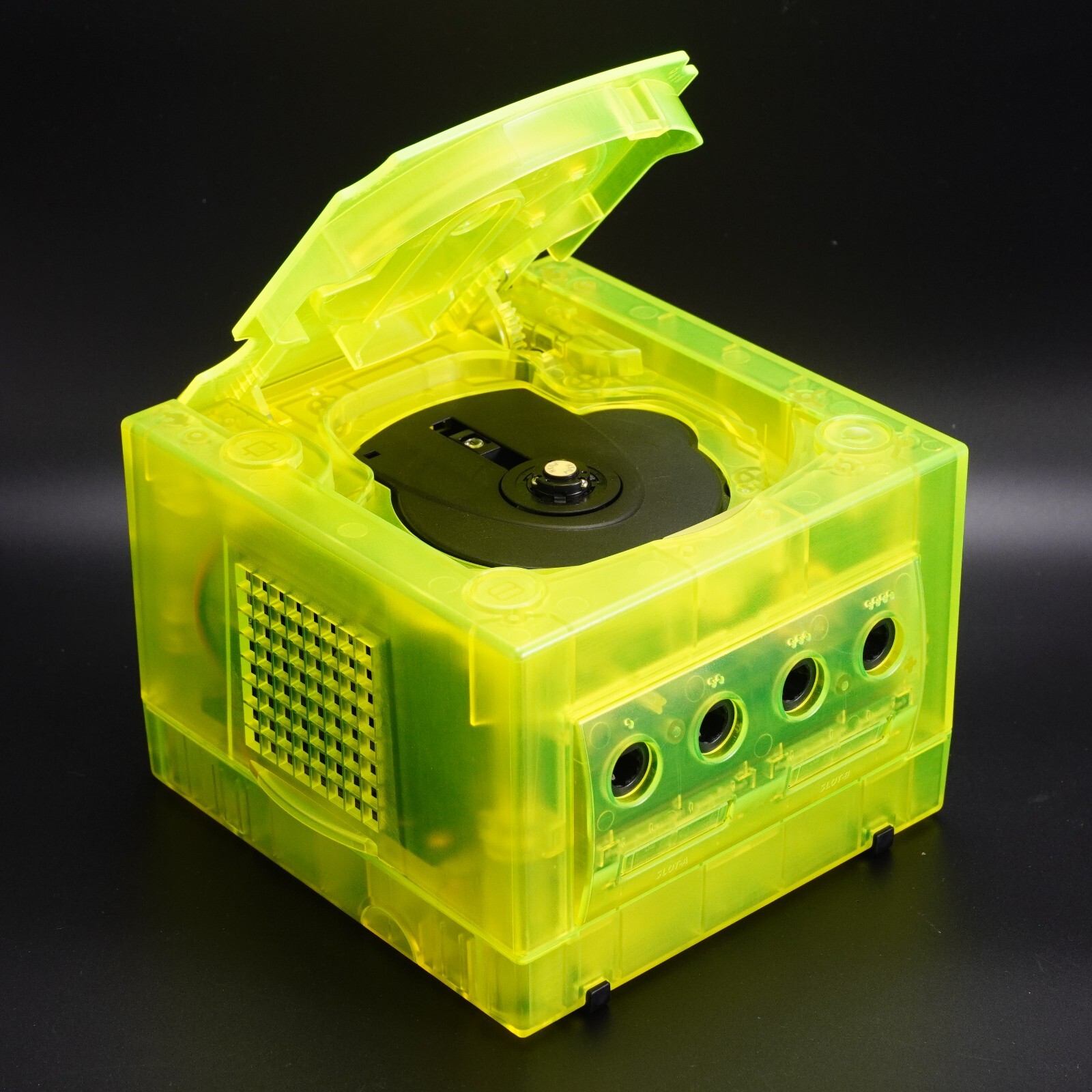 Nintendo GameCube Translucent Clear Shell Console NTSC U-C/J Region Switch Mod