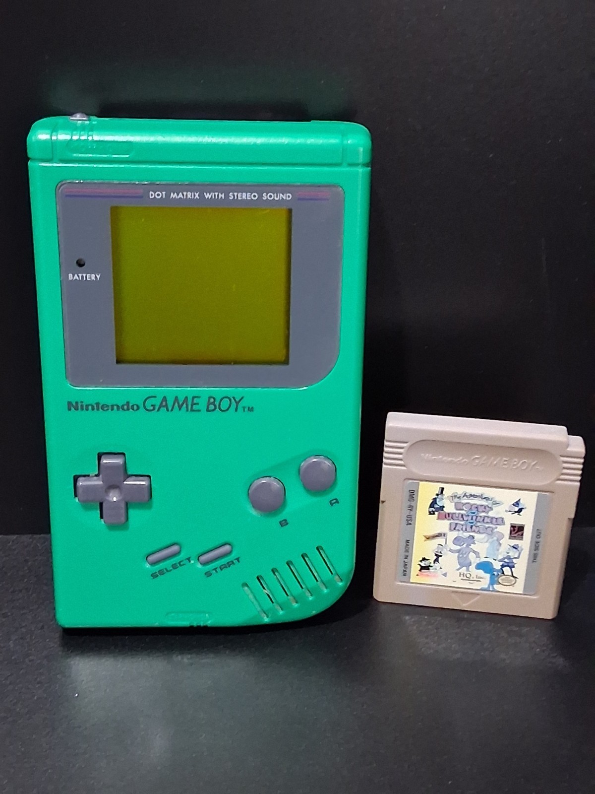 Nintendo GameBoy DMG – 01 Original Console Green Play It Loud Edition Authentic