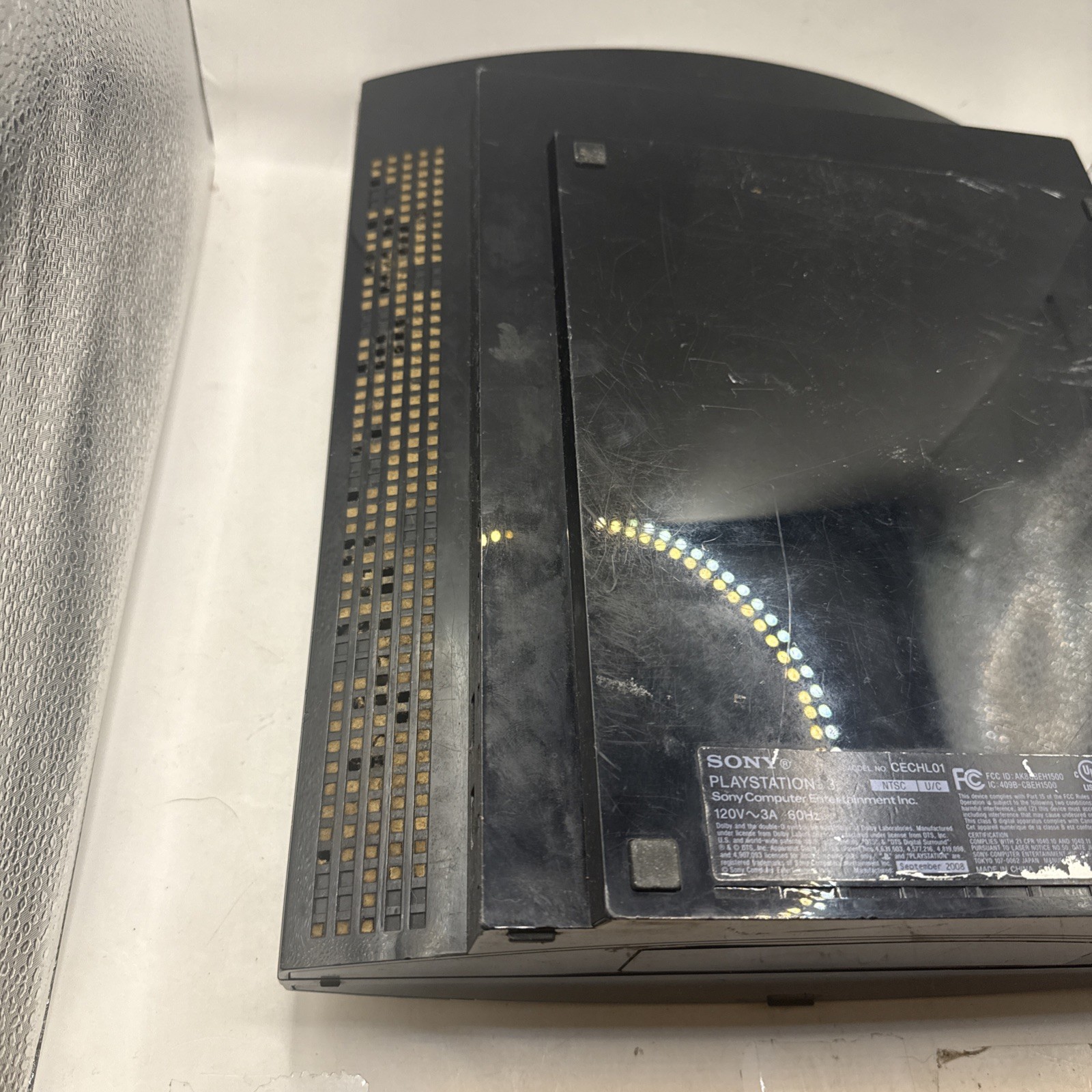 Sony PlayStation 3 PS3 Fat Console Only Untested/Unknown Condition CECHL01