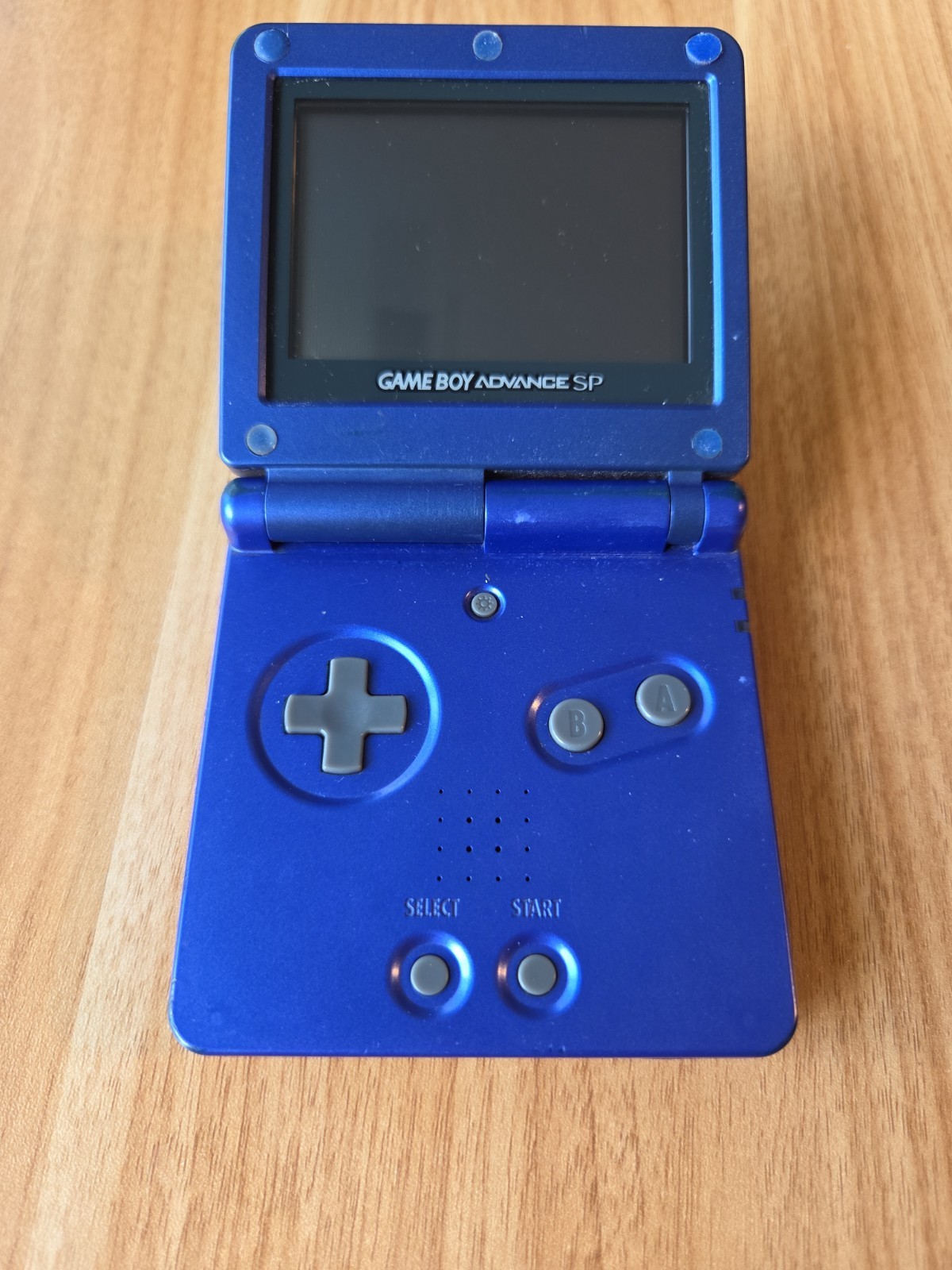 Nintendo Gameboy Advance SP Handheld System Console Cobalt Blue (AGS-001) Tested