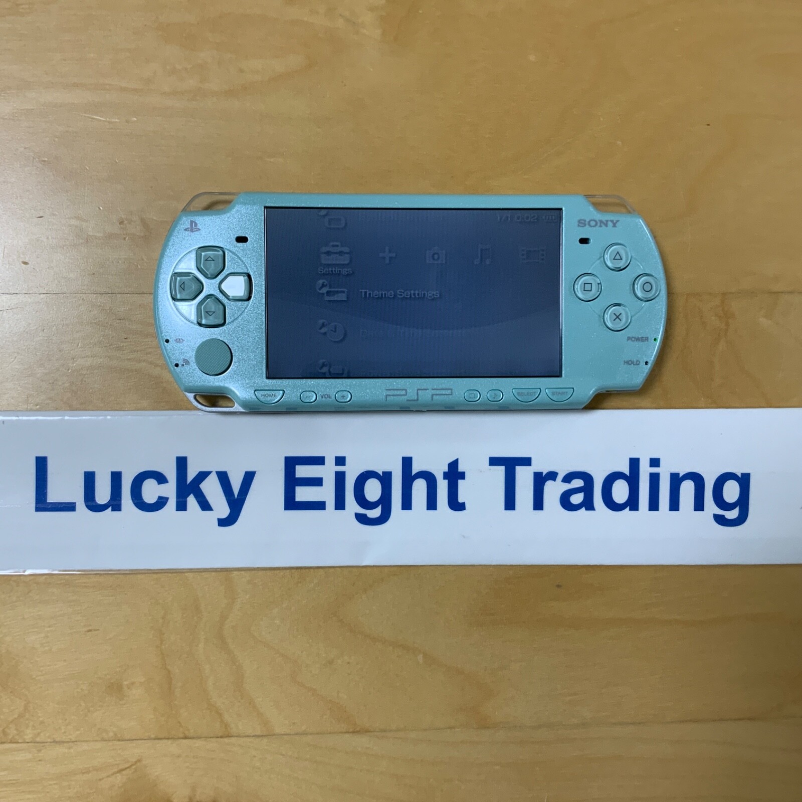 PSP 2000 Mint Green Console Box Charger [BOX]