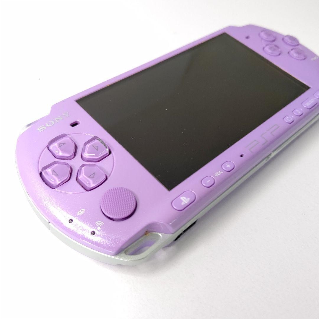 PSP Psp3000 Lilac Purple Warm Airu Village Game Machine Japan