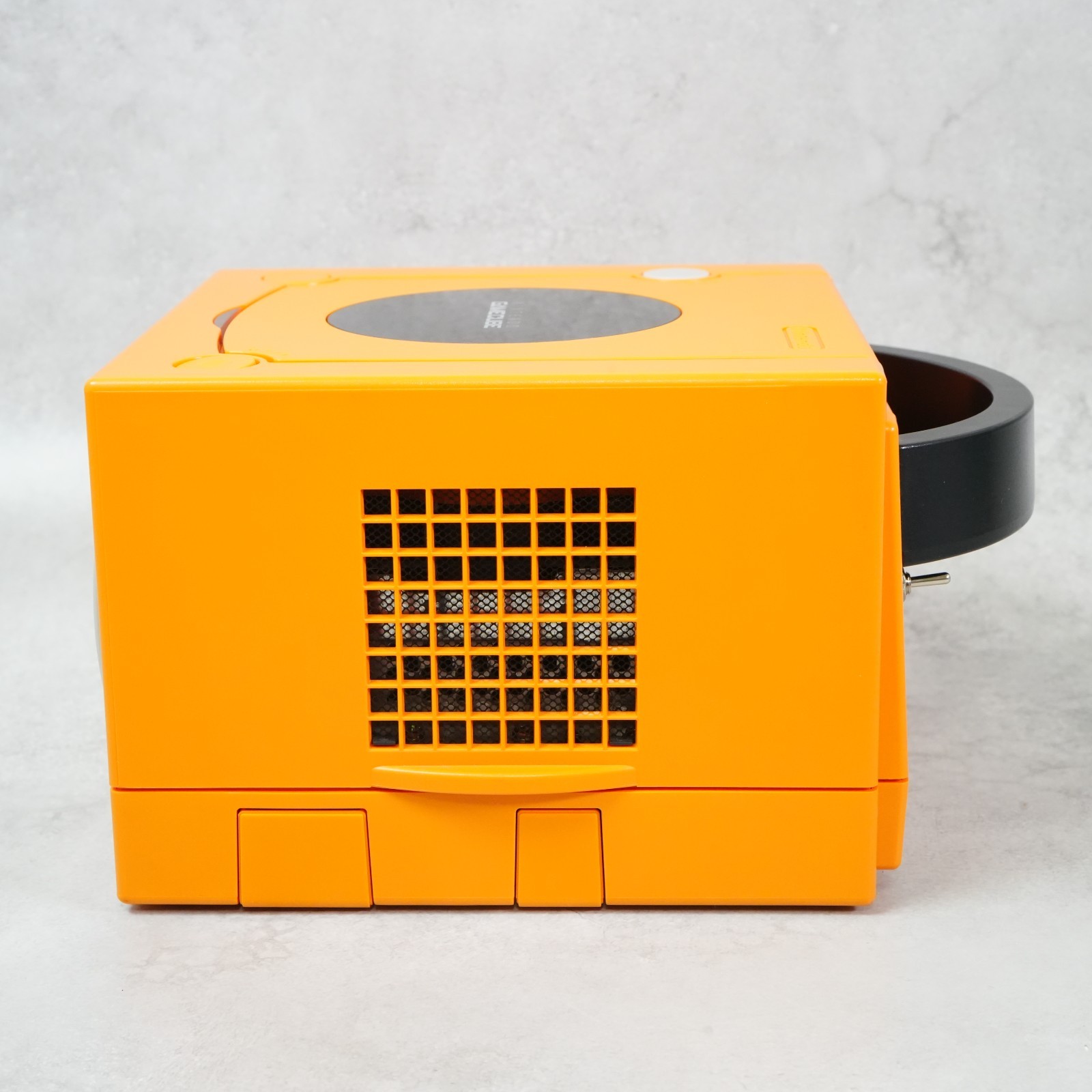 Nintendo GameCube Orange Console Only NTSC U-C/J Region Switch Mod From JAPAN