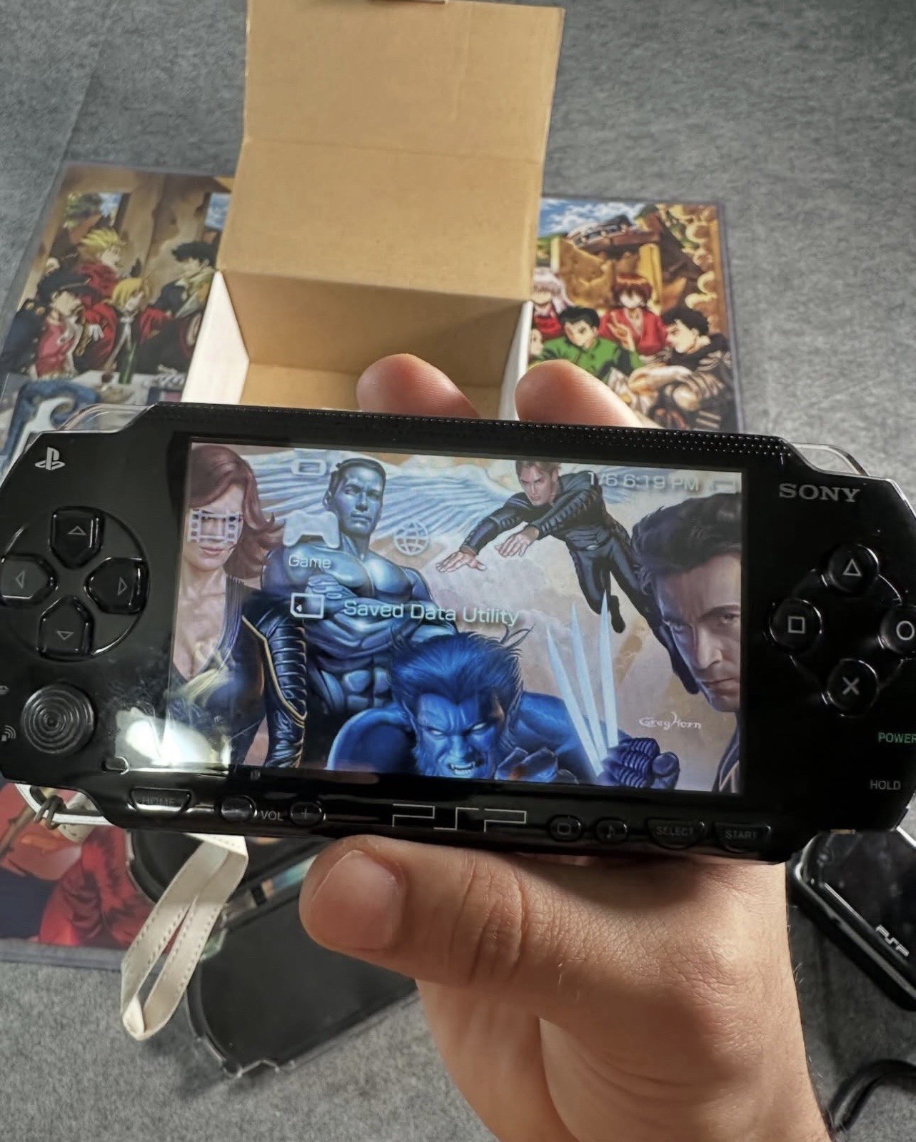 Sony PlayStation Portable Value Pack – Black (PSP-1001K) With Box & Madden Works