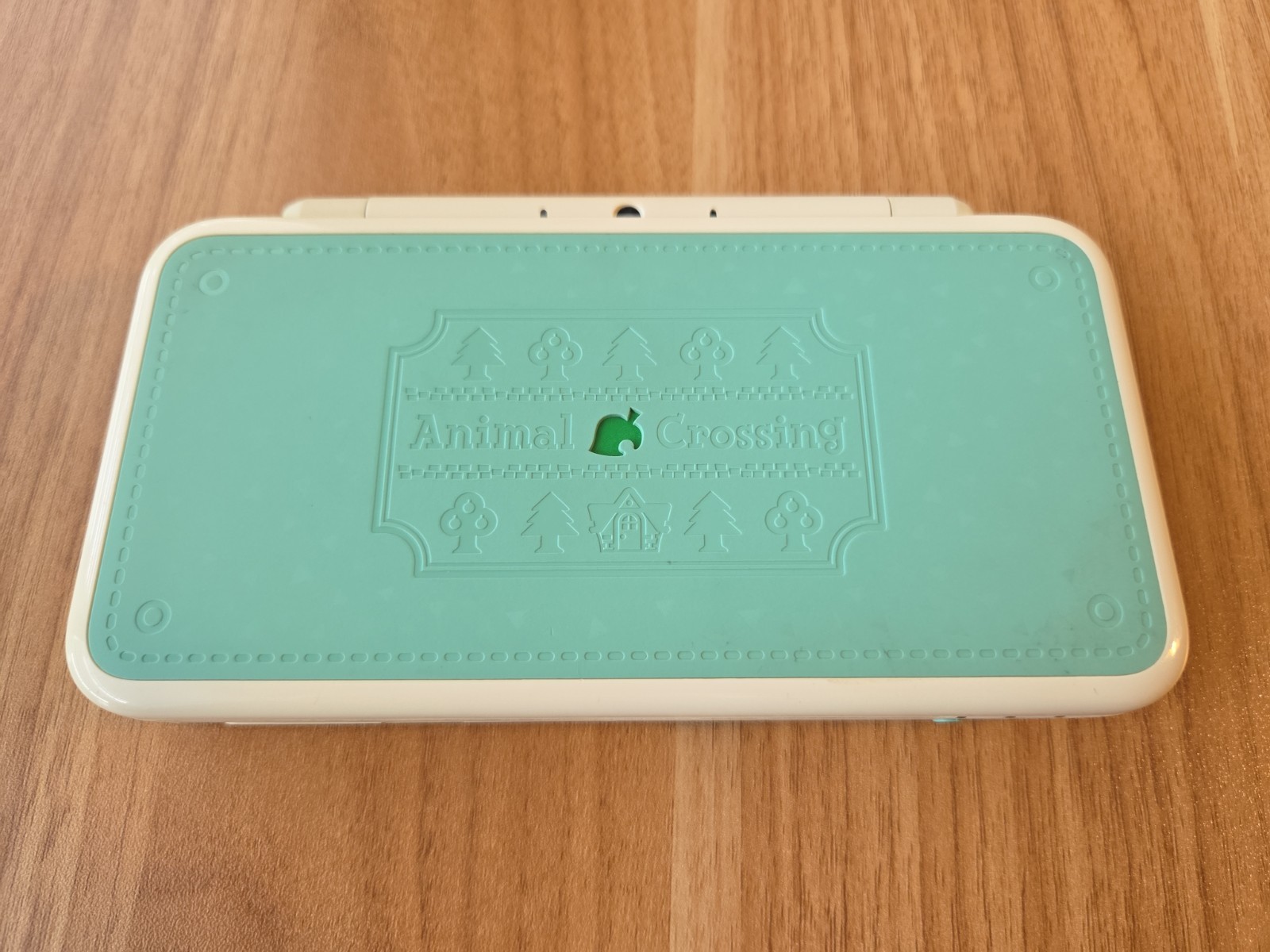 New Nintendo 2DS LL XL Animal Crossing Edition Mint Green White Handheld Console
