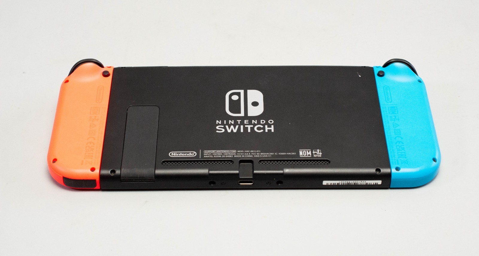 (MA5) Nintendo Switch Neon Red Blue – Handheld Console System HAC-001 (01)