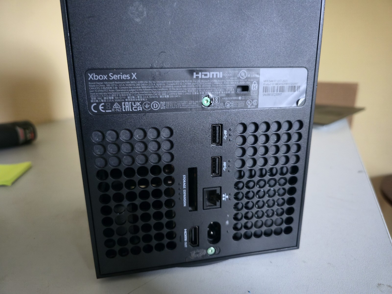Microsoft Xbox Series X 1TB Console – FOR PARTS/REPAIR – NOT WORKING (NO VIDEO)