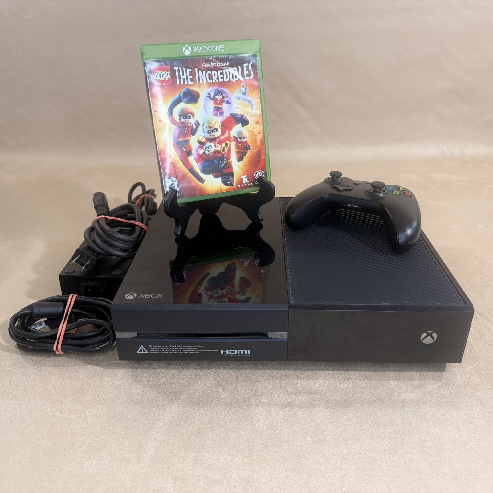 Works! Microsoft Xbox One Console LEGO The Incredibles Game Controller & Cables