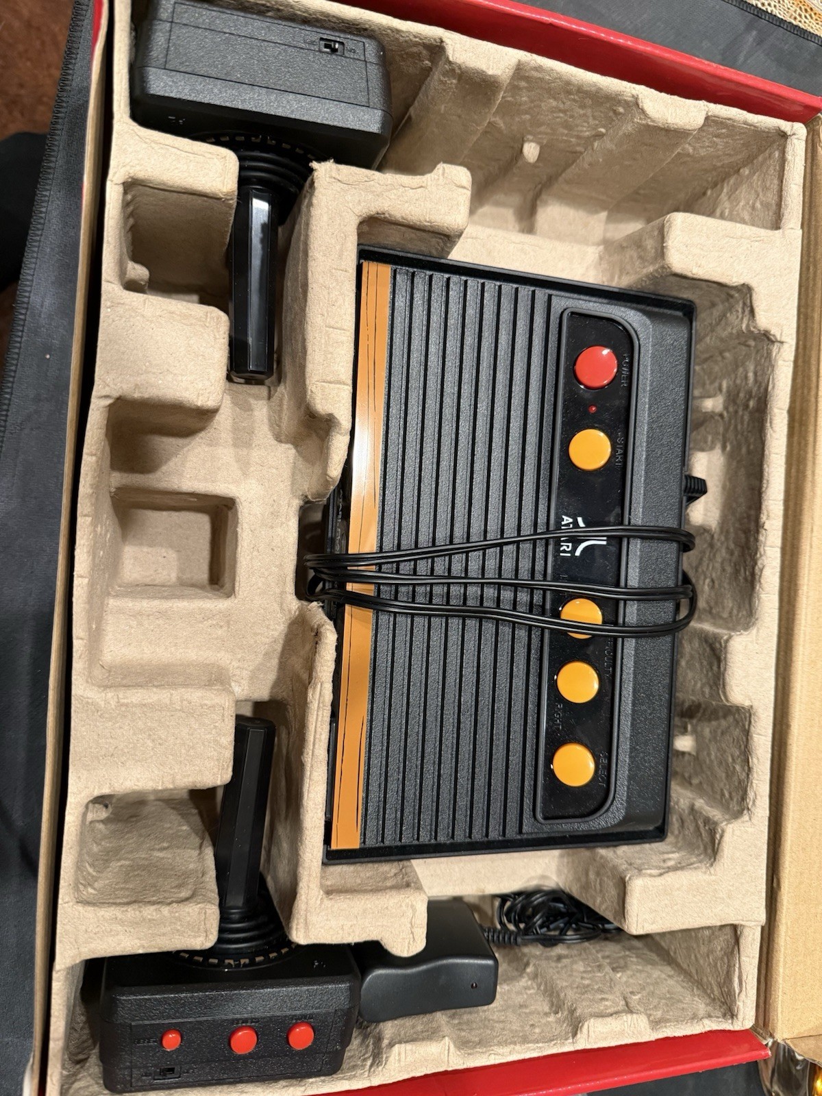 Atari Flashback 5 Black Orange Console Wireless Controllers 92 Games Atari 2600