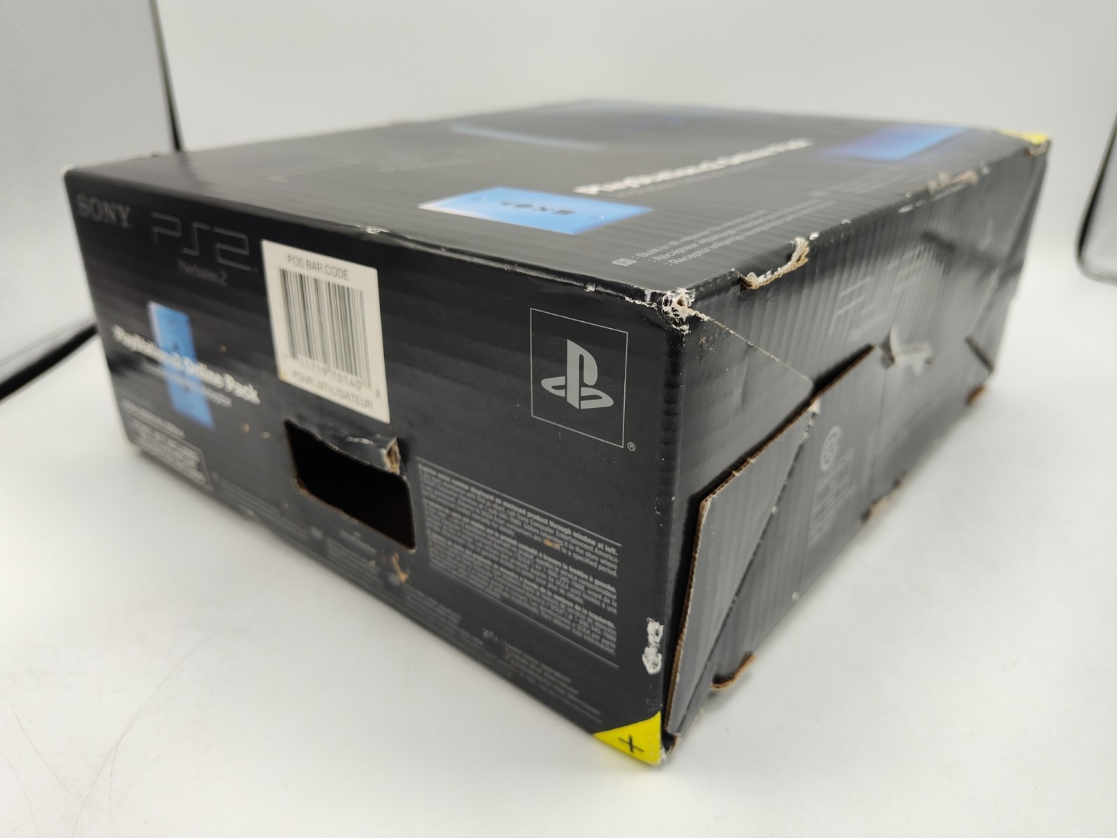 Sony PlayStation 2 SCPH-50001/N Online Pack Console Box ONLY + Case Protector!