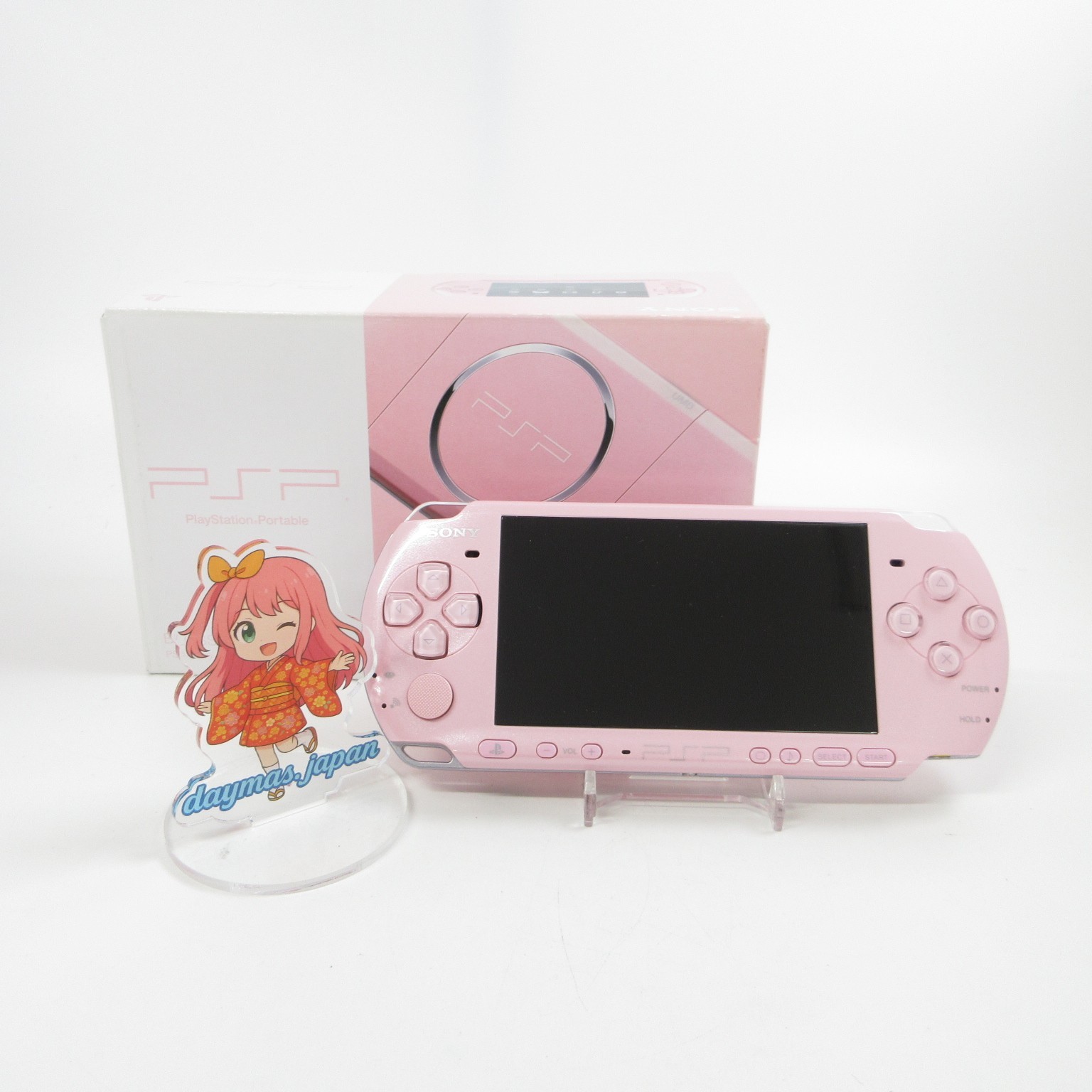 【Near Mint】Sony PSP-3000 Blossom Pink Console No Battery Japan Ver. #RET08/0602