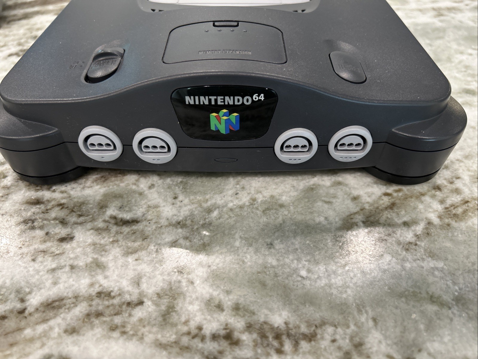 Nintendo 64 N64 Console Bundle w/ All OEM Controller, Cables, AV & Expansion