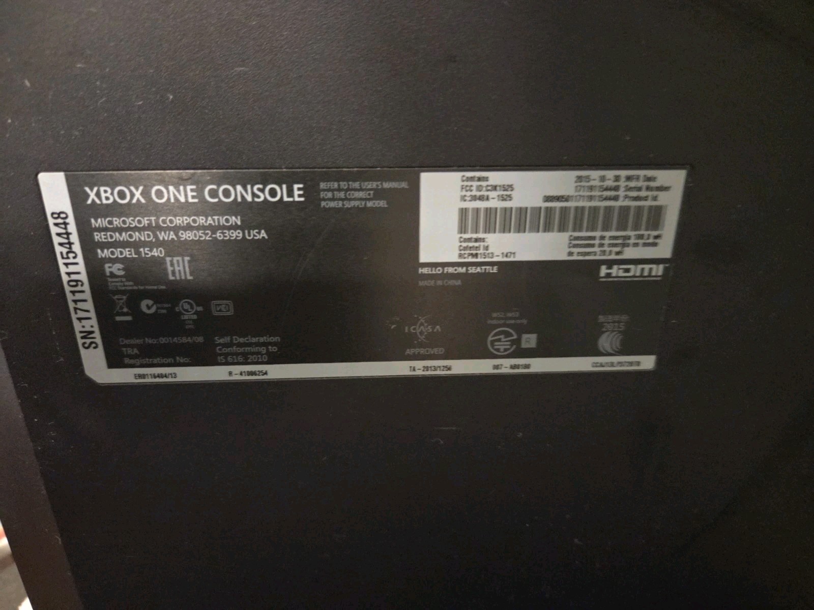 Xbox One Console 500GB System Bundle Lot With 2 Controllers & 10 Games – TESTED