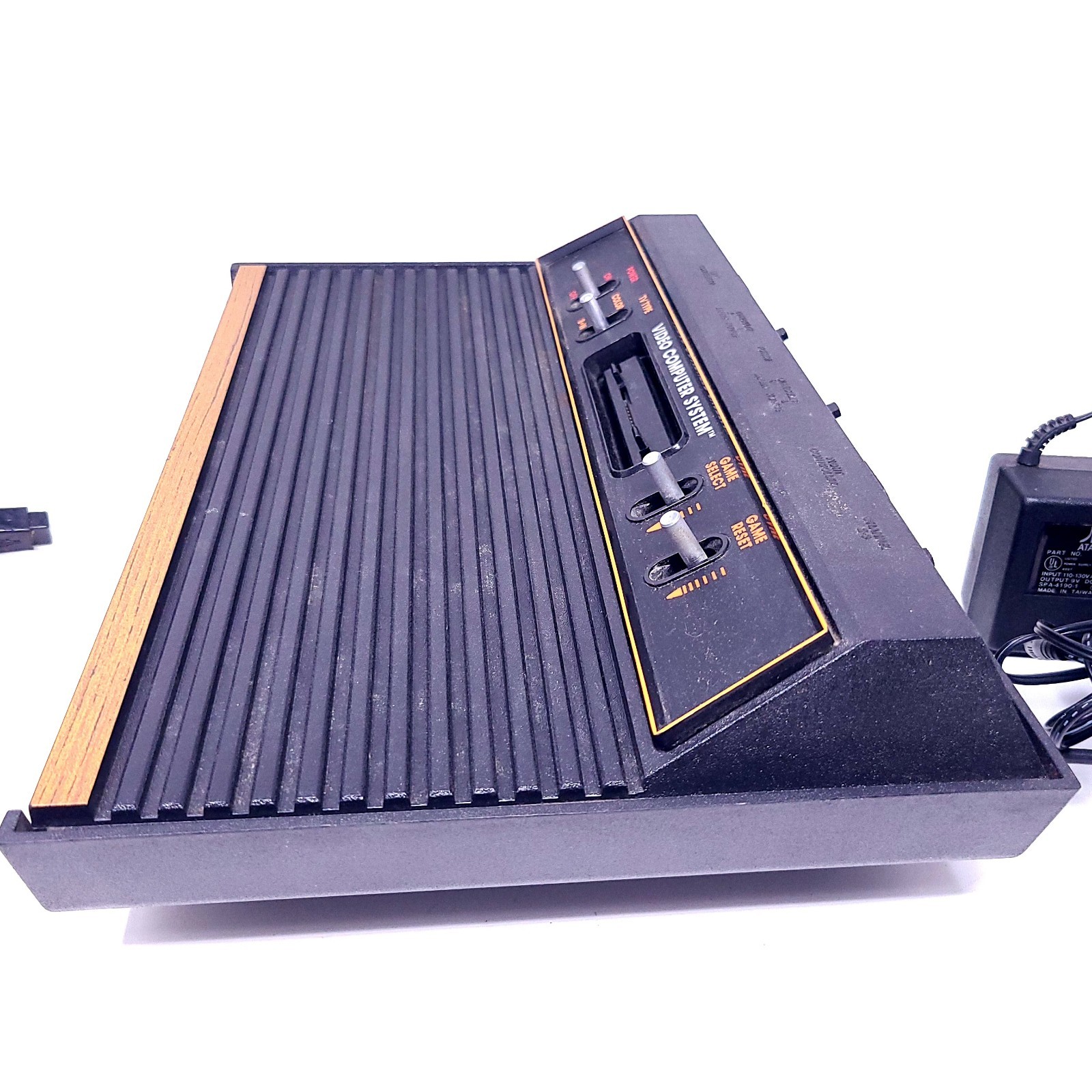Atari 2600 Model: CX-2600A System Console W/ Cords & Controllers – Tested: READ