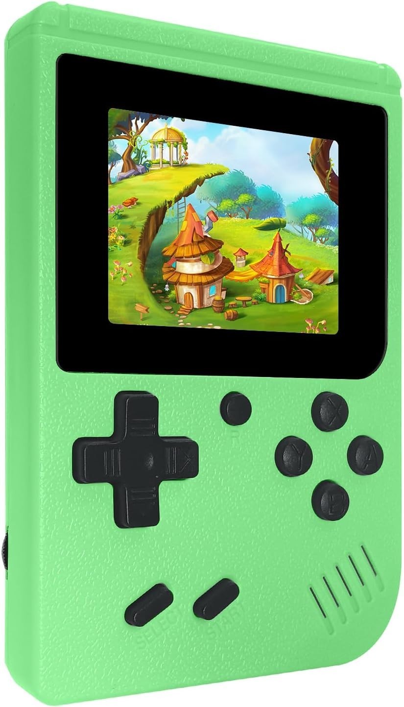 Mini Retro Handheld Games Console, Built-in 400 Video Games,Portable Video Gamin
