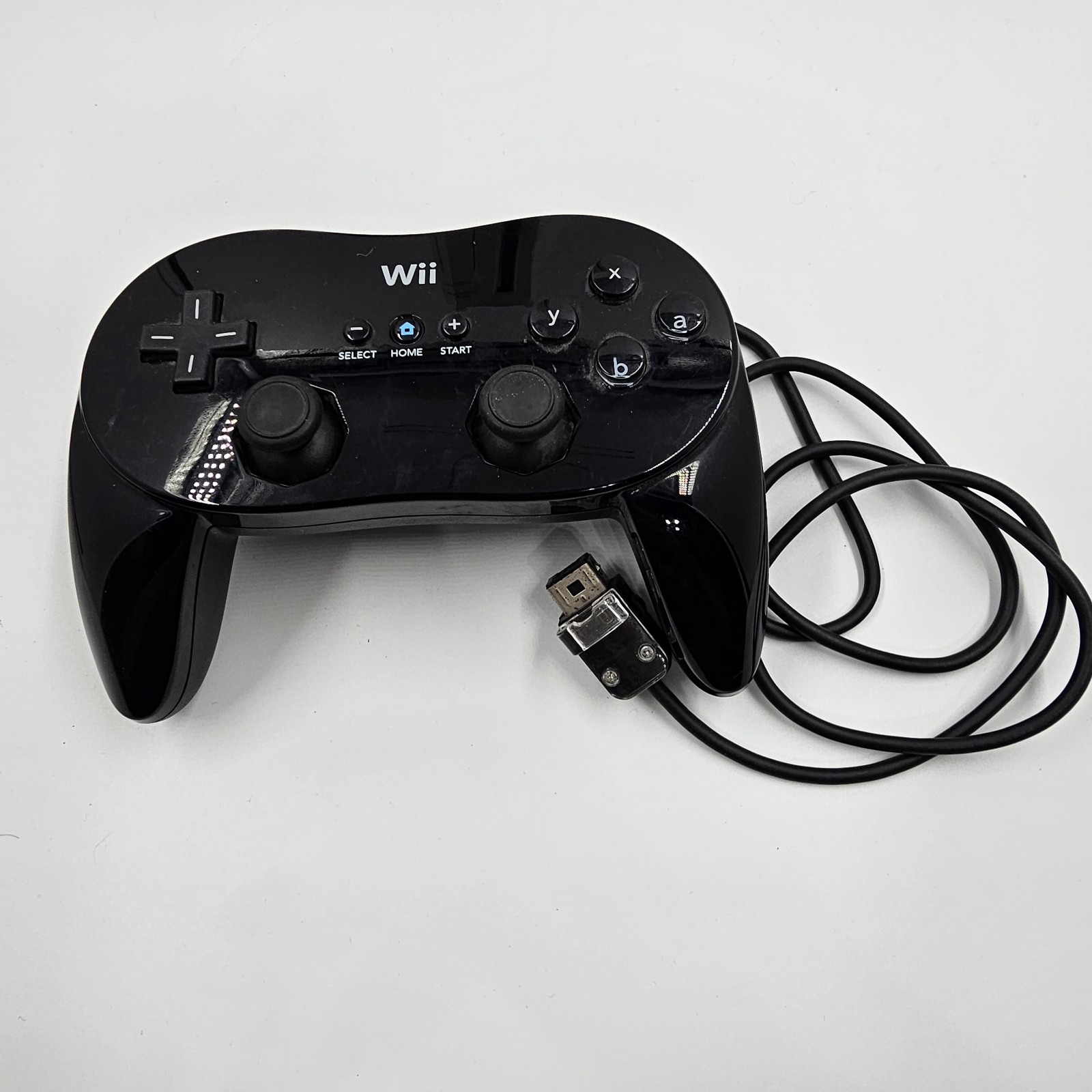 Nintendo Wii Console Bundle 2 Wii Remotes Nunchuks Classic Pro Wheels Tested