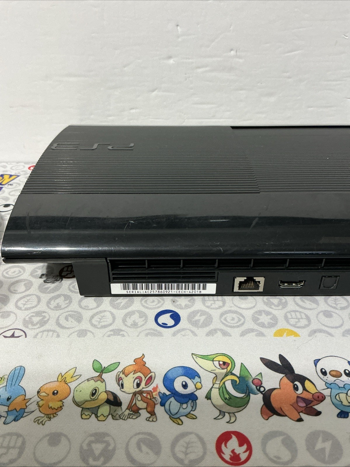 Sony PS3 Super Slim 250GB Console W/Controller Black – 9 Games – Cech-4201B!