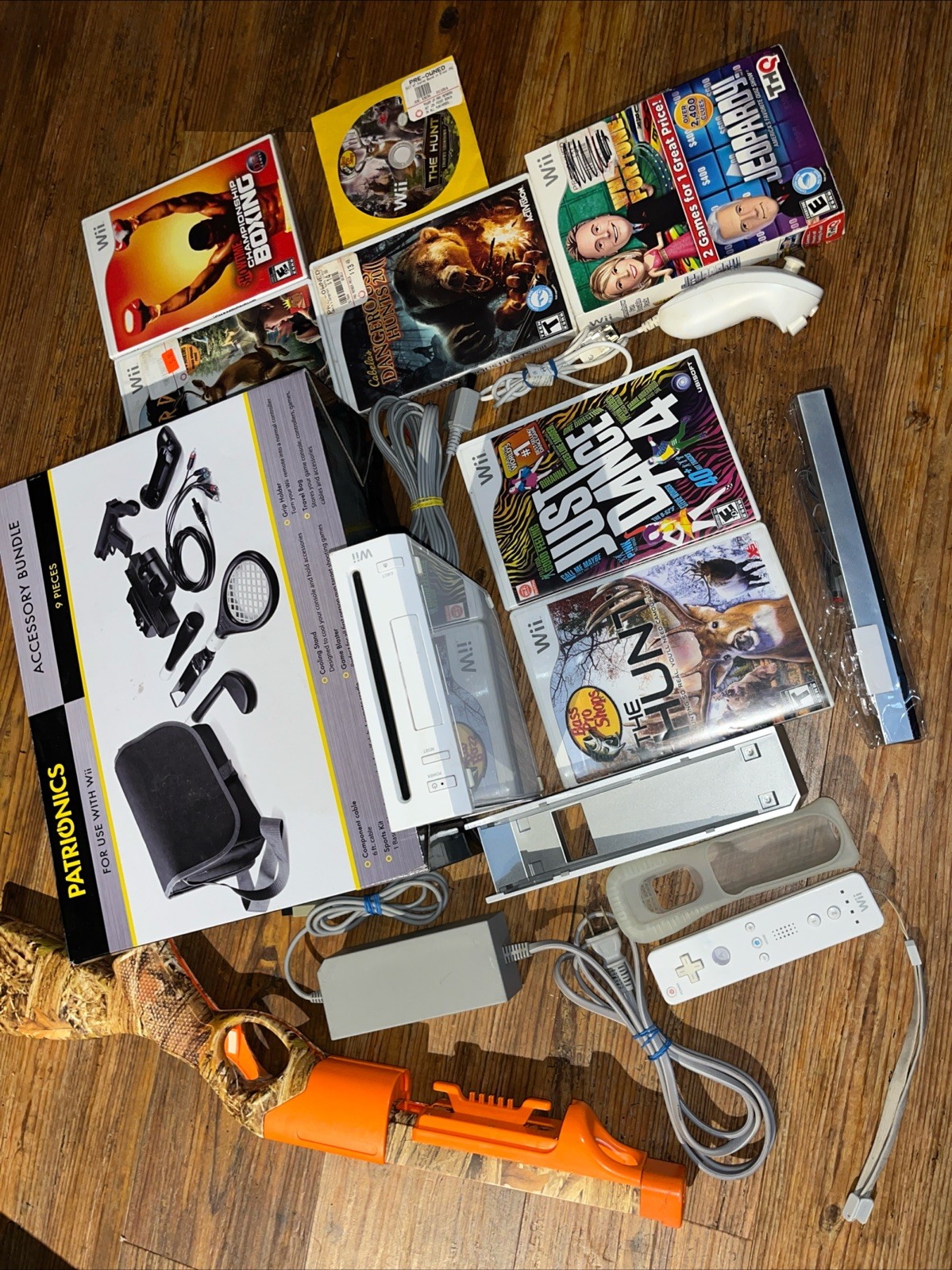 Nintendo Wii GameCube Compatible Deer Drive Cabelas Bundle Hunting RVL-001