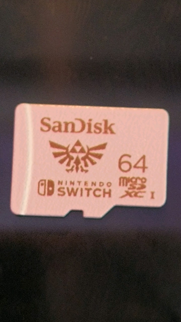 Nintendo Switch OLED with Dock Charger SD Card and Hori Split Pad. Tested Works