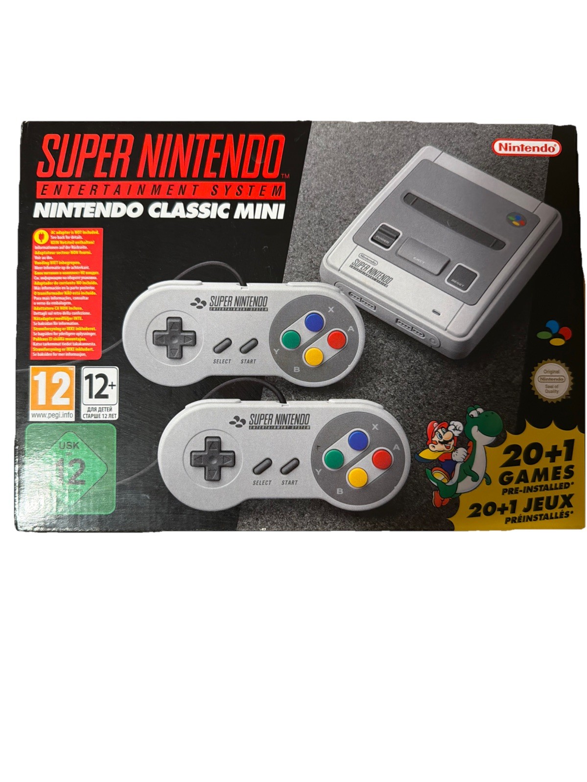 Super Nintendo Entertainment System Nintendo Classic Mini Europe Edition NEW