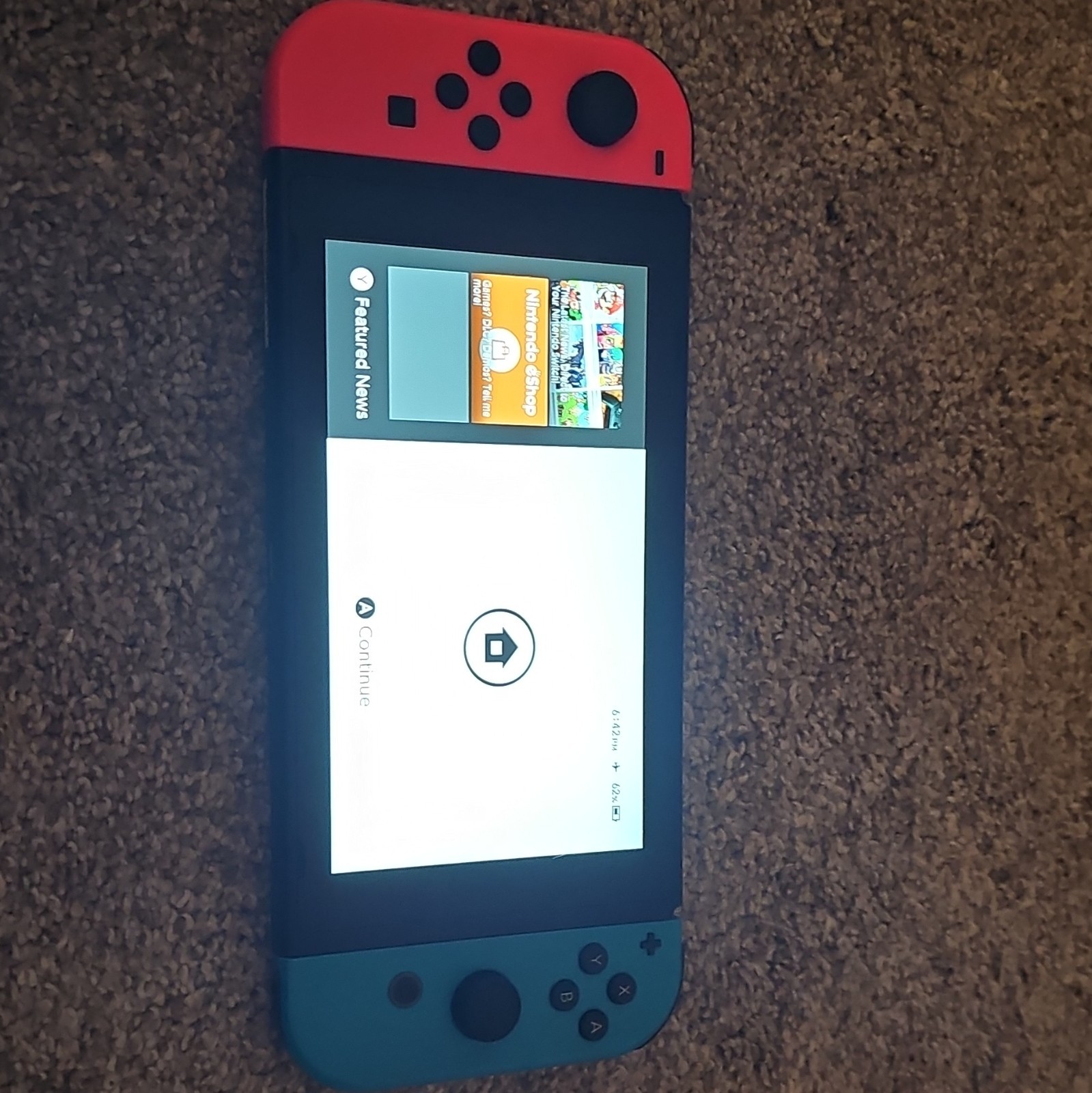 Nintendo Switch Console Black Red Blue Joy-Con Wi-Fi Capability USB-C