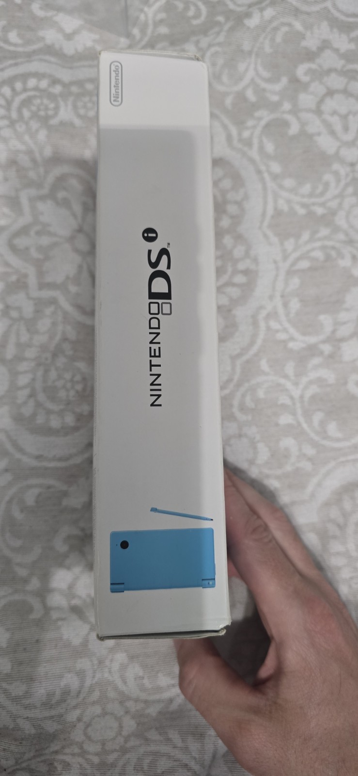 Nintendo DSi Teal Blue Complete Cib Plus Protector And Car Charger