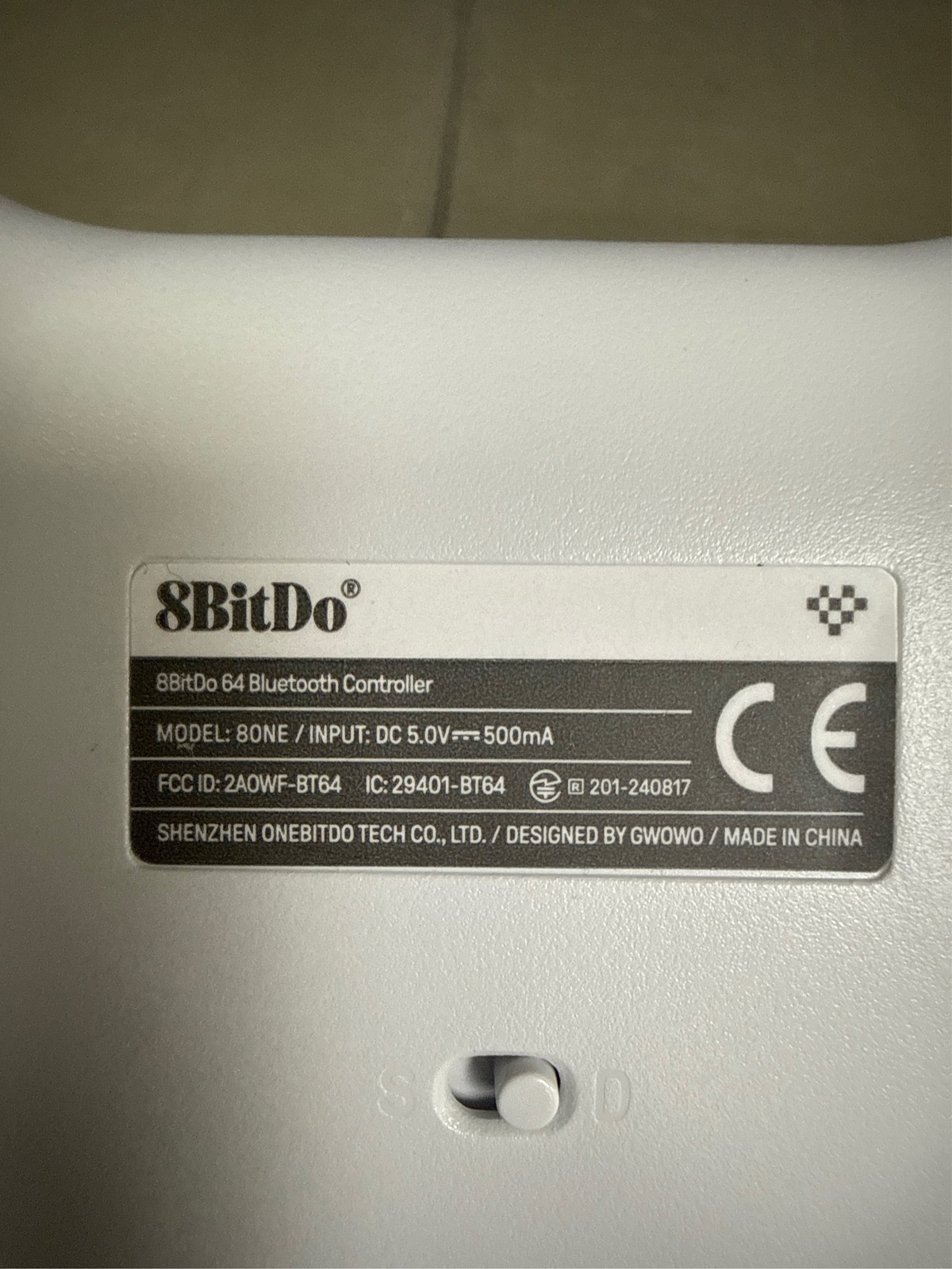 8Bitdo 64 Bluetooth Controller for Analogue 3D, Switch, Switch 2, Windows, and A