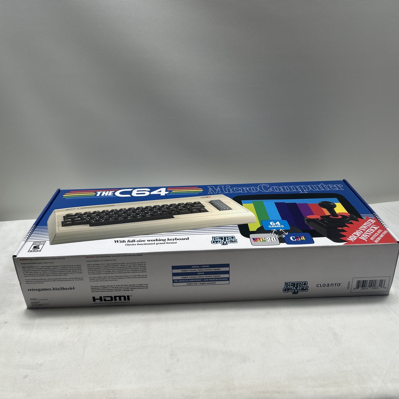 Commodore The C64 Maxi Retro Computer Console