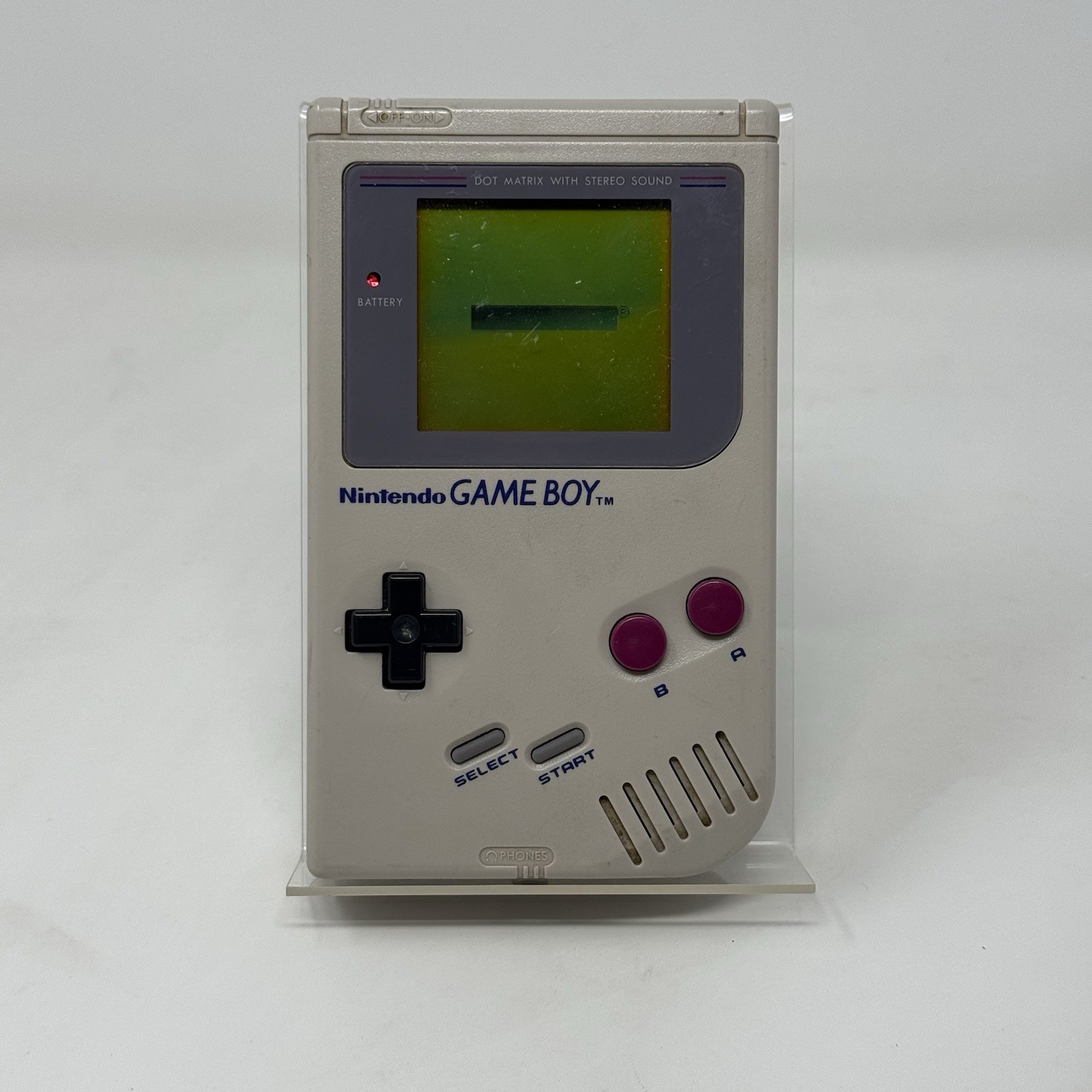 Nintendo Game Boy Launch Edition Handheld System DMG-01 Tested and works