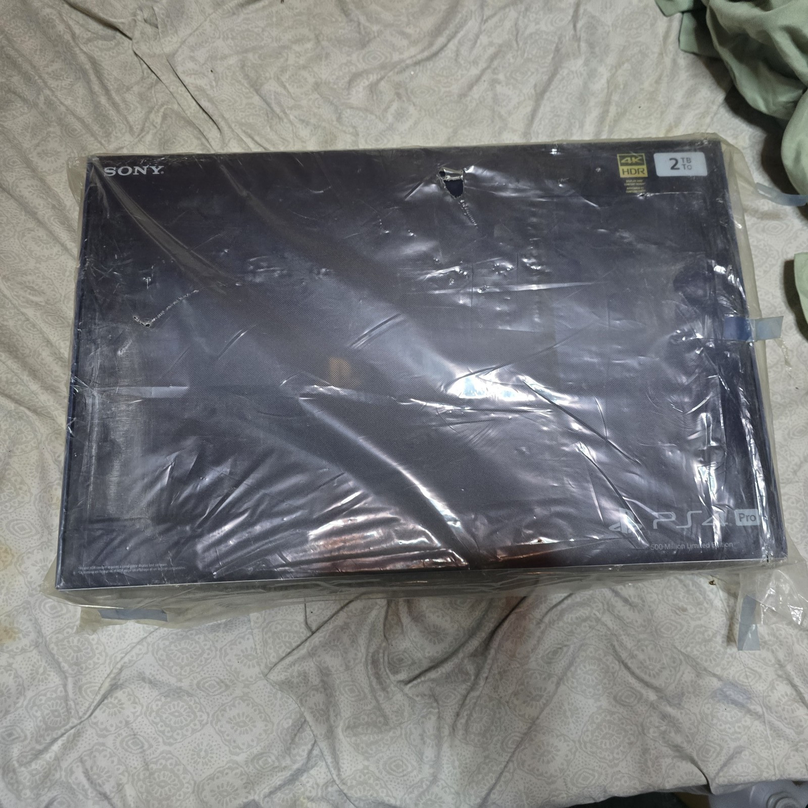 Sony PlayStation 4 Pro 2TB Black Console 500 Mill Edition 4K HDR HDMI CUH-7215B
